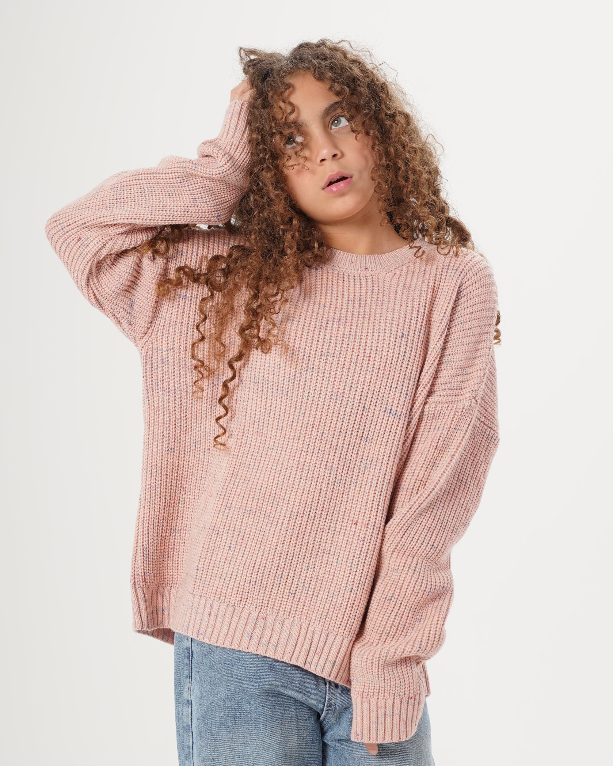 Girls Basic Pullover