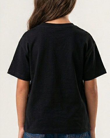 Girls Printed The Garden Short Sleeves T-Shirt