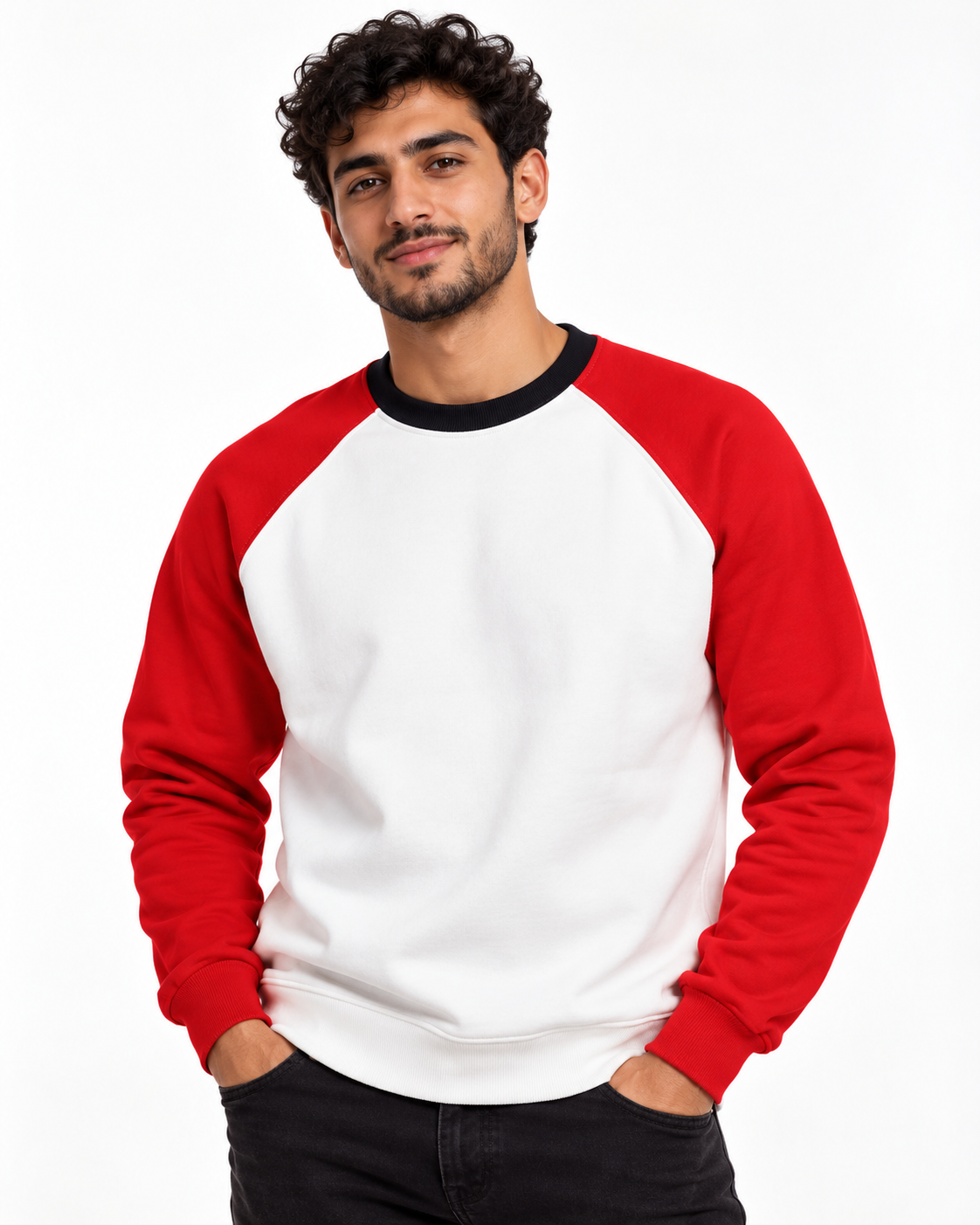 Men Plain Sweatshirt