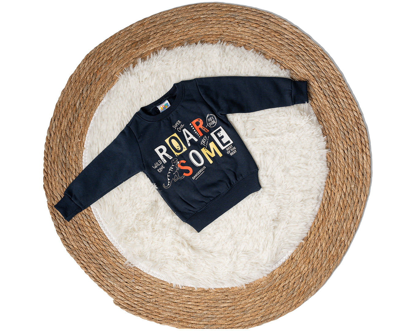 Baby Boy Printed Roar Some Sweatshirt