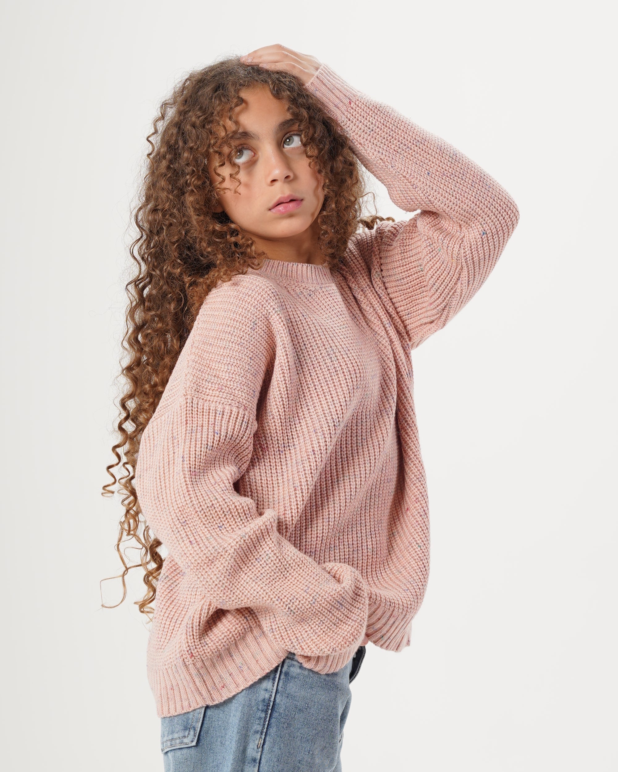 Girls Basic Pullover