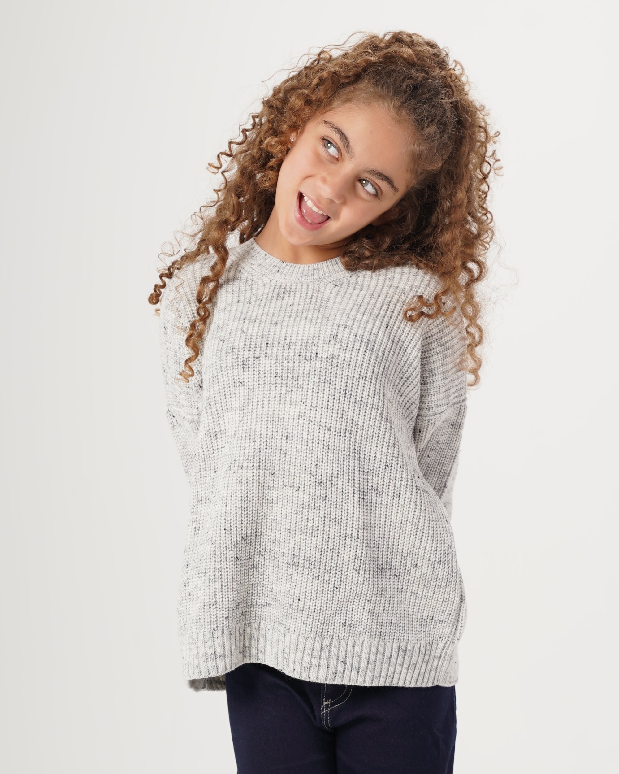 Girls Basic Pullover