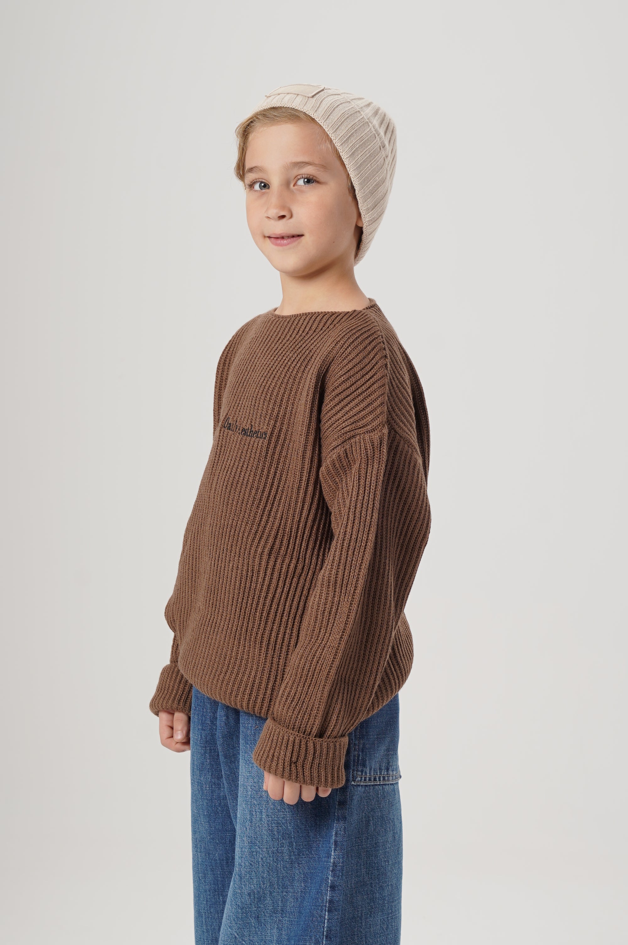 Boys Embroidered Pullover