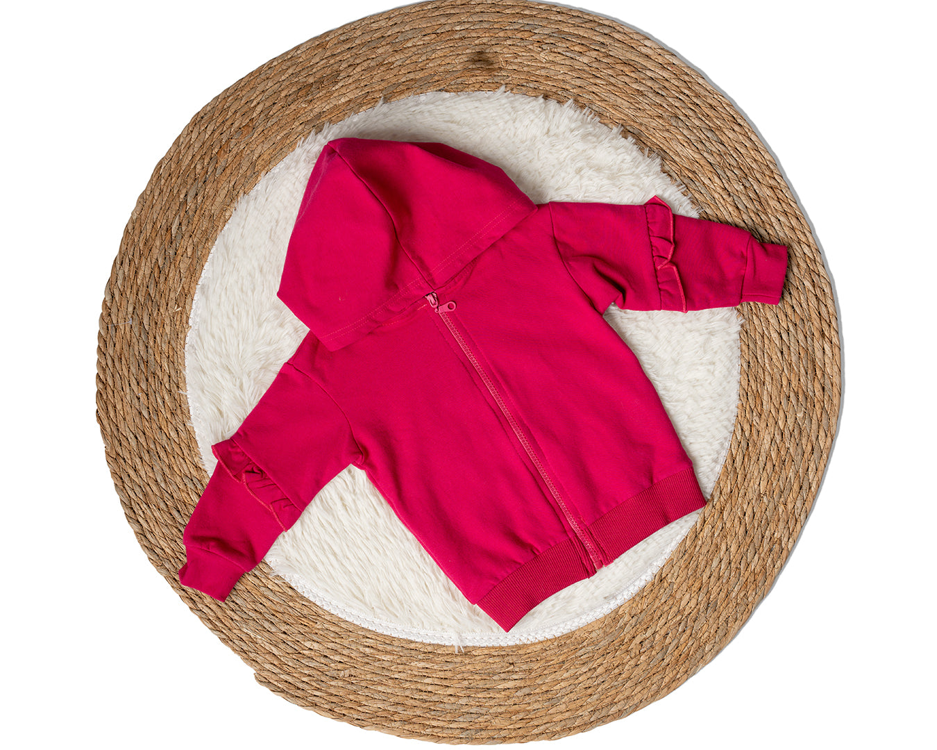 Baby Girl Melton Jacket