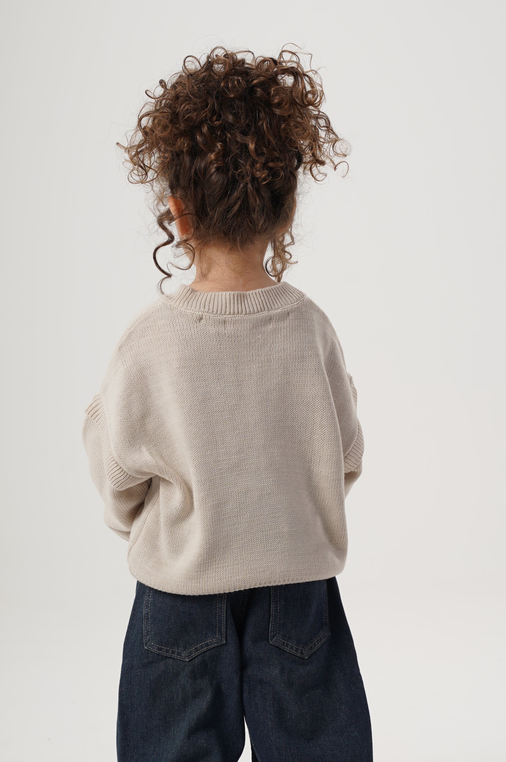 Girls Pullover with Ribbons