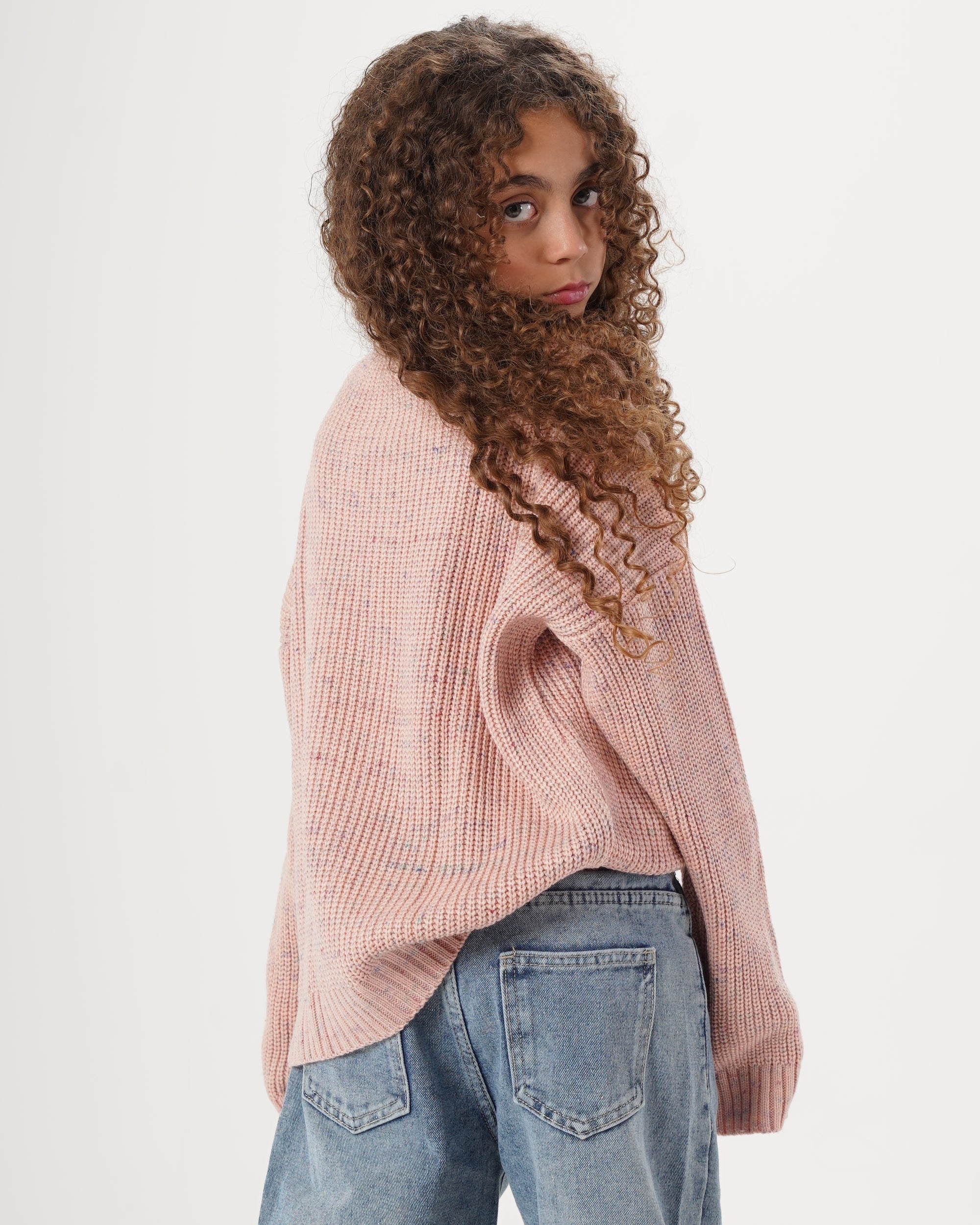 Girls Basic Pullover