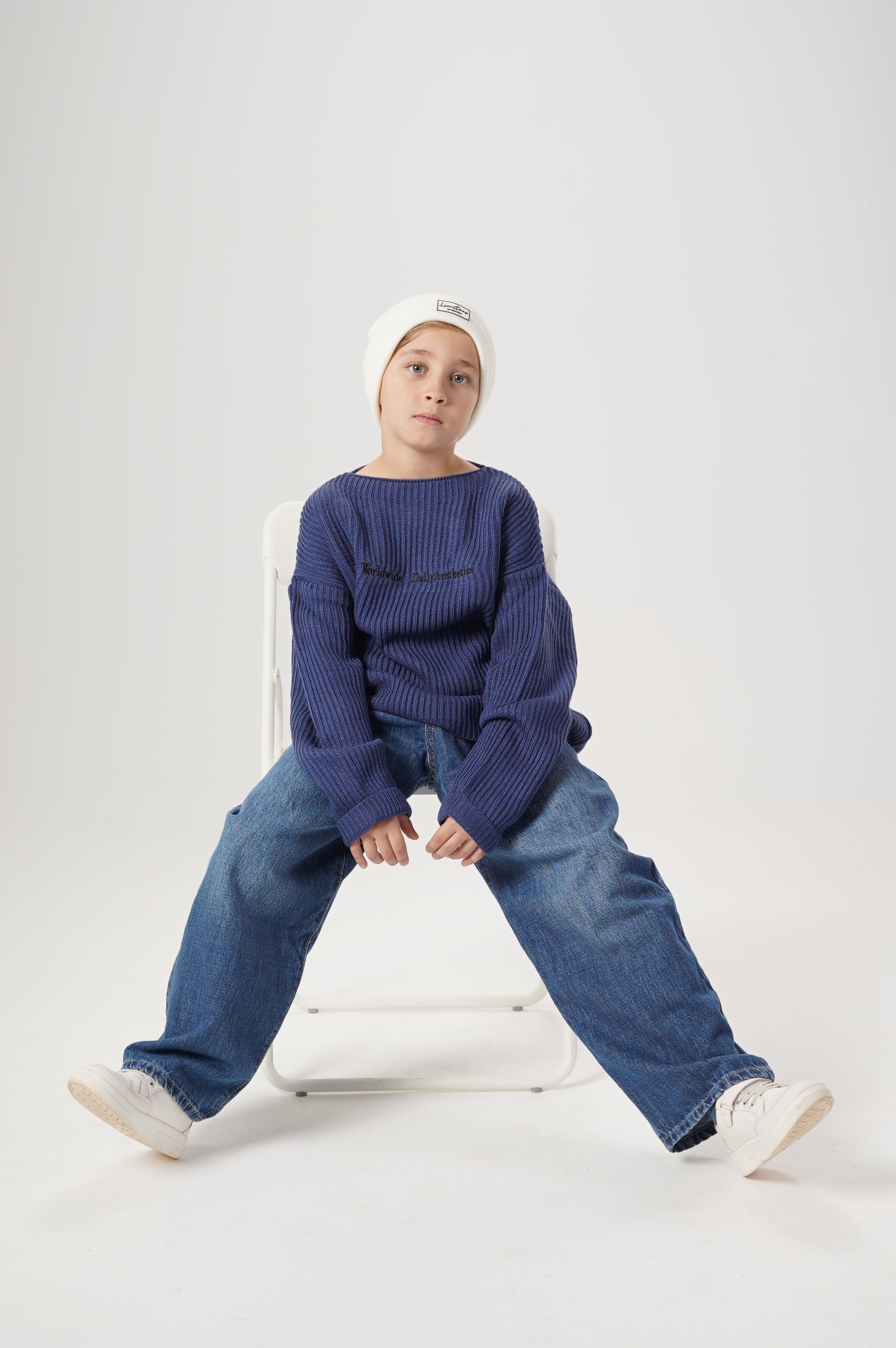 Boys Embroidered Pullover