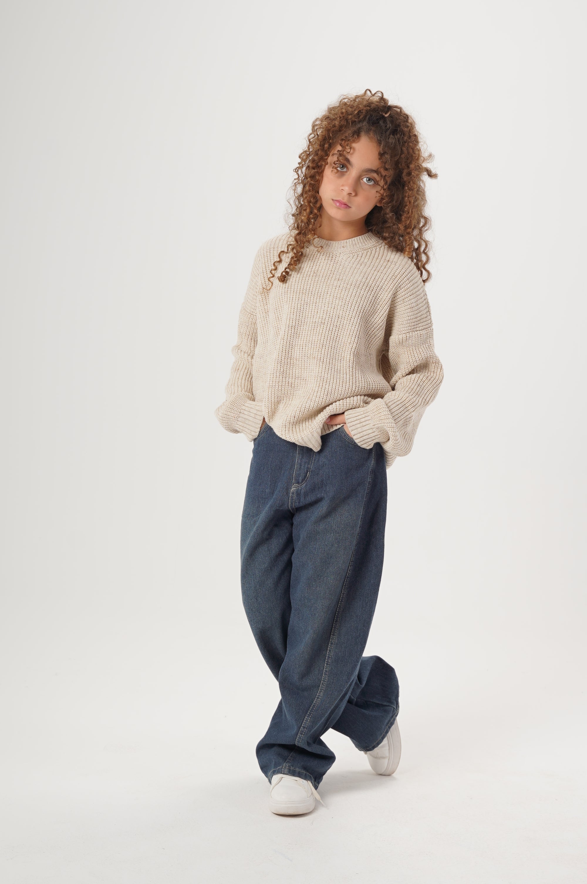 Girls Basic Pullover