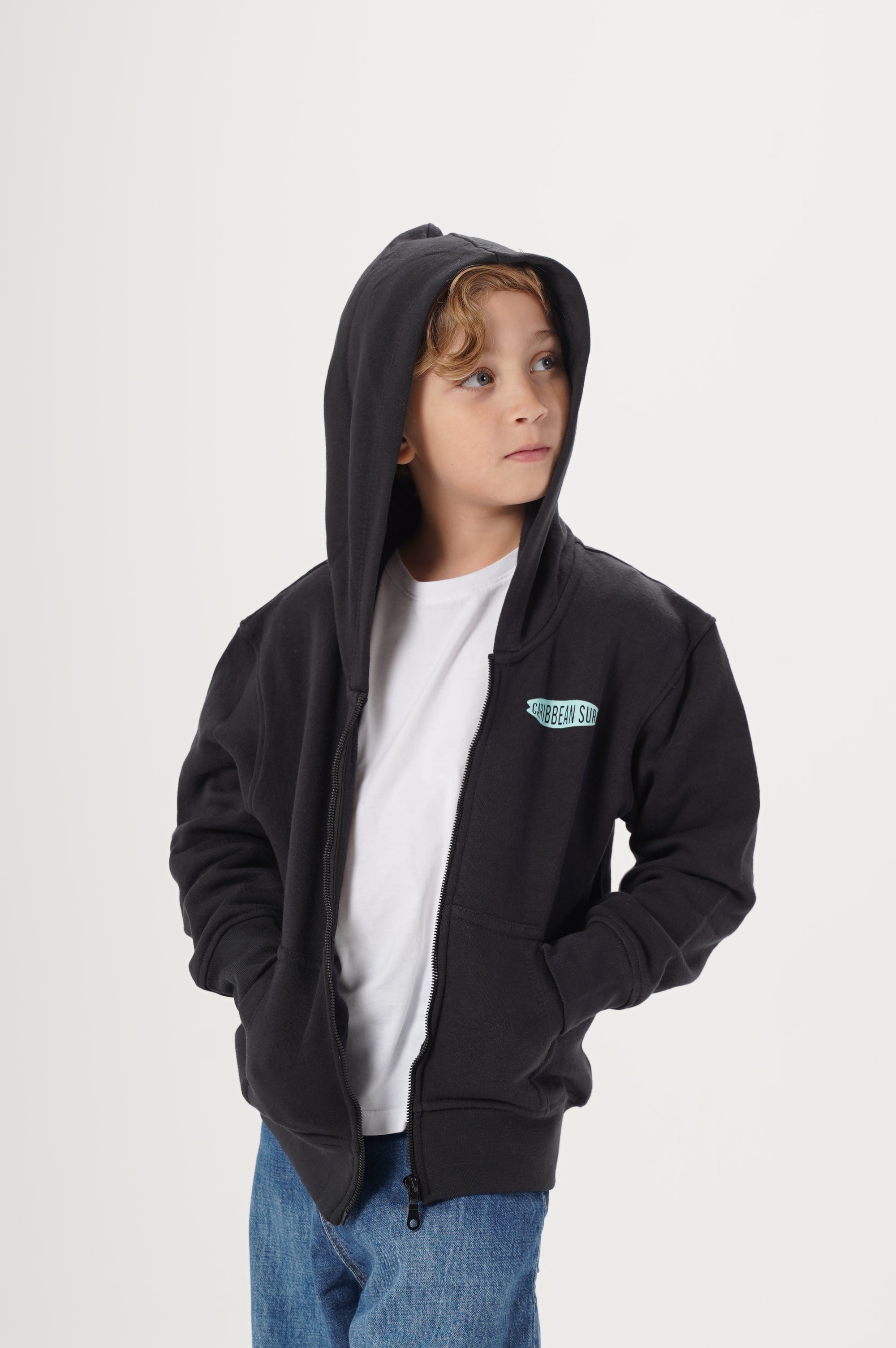 Boys Zippered Sweatshirt