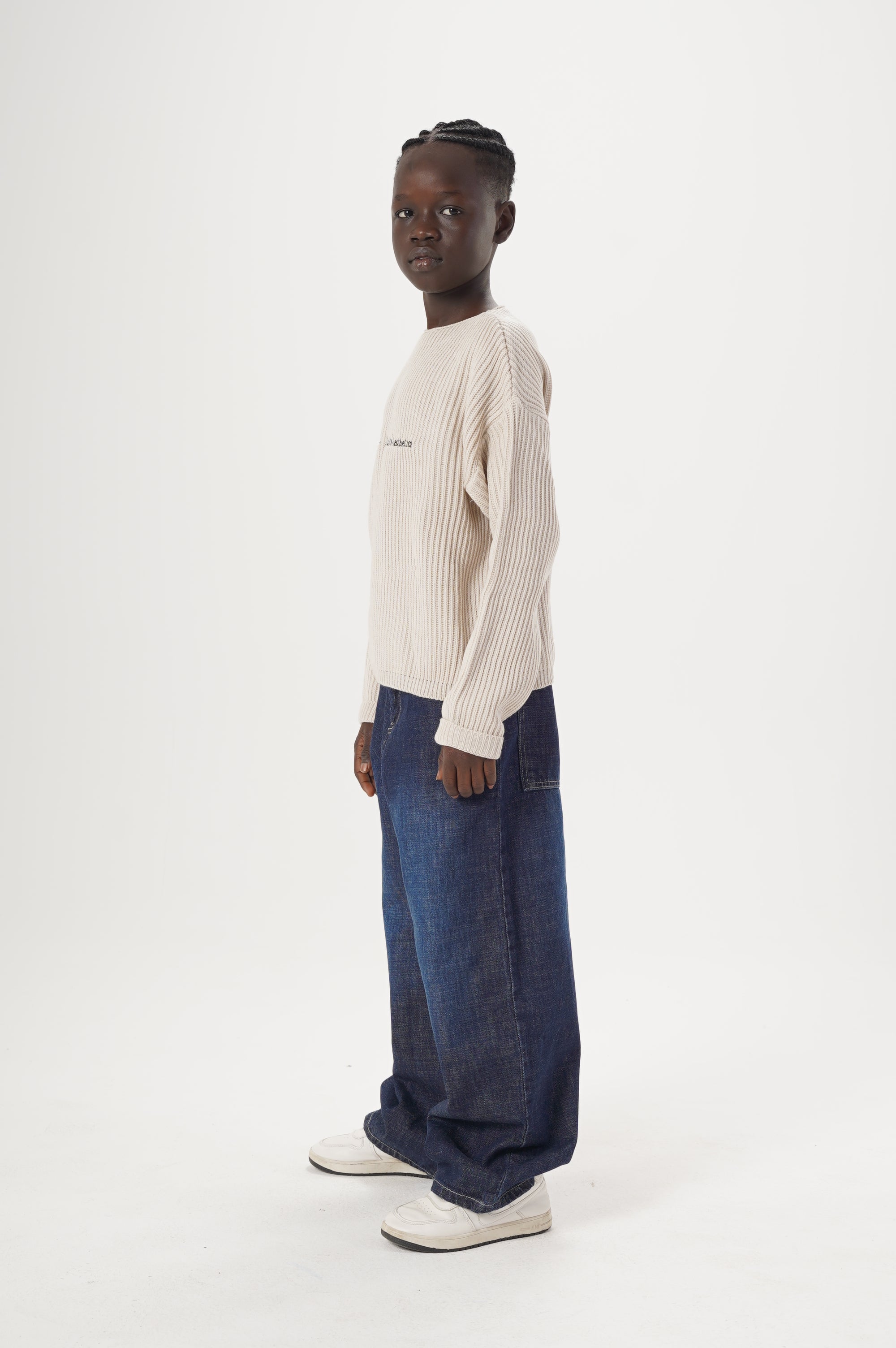 Boys Embroidered Pullover