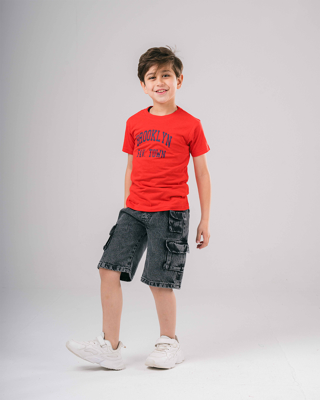 Brooklyn Printed Boys T-shirt Short Sleeve