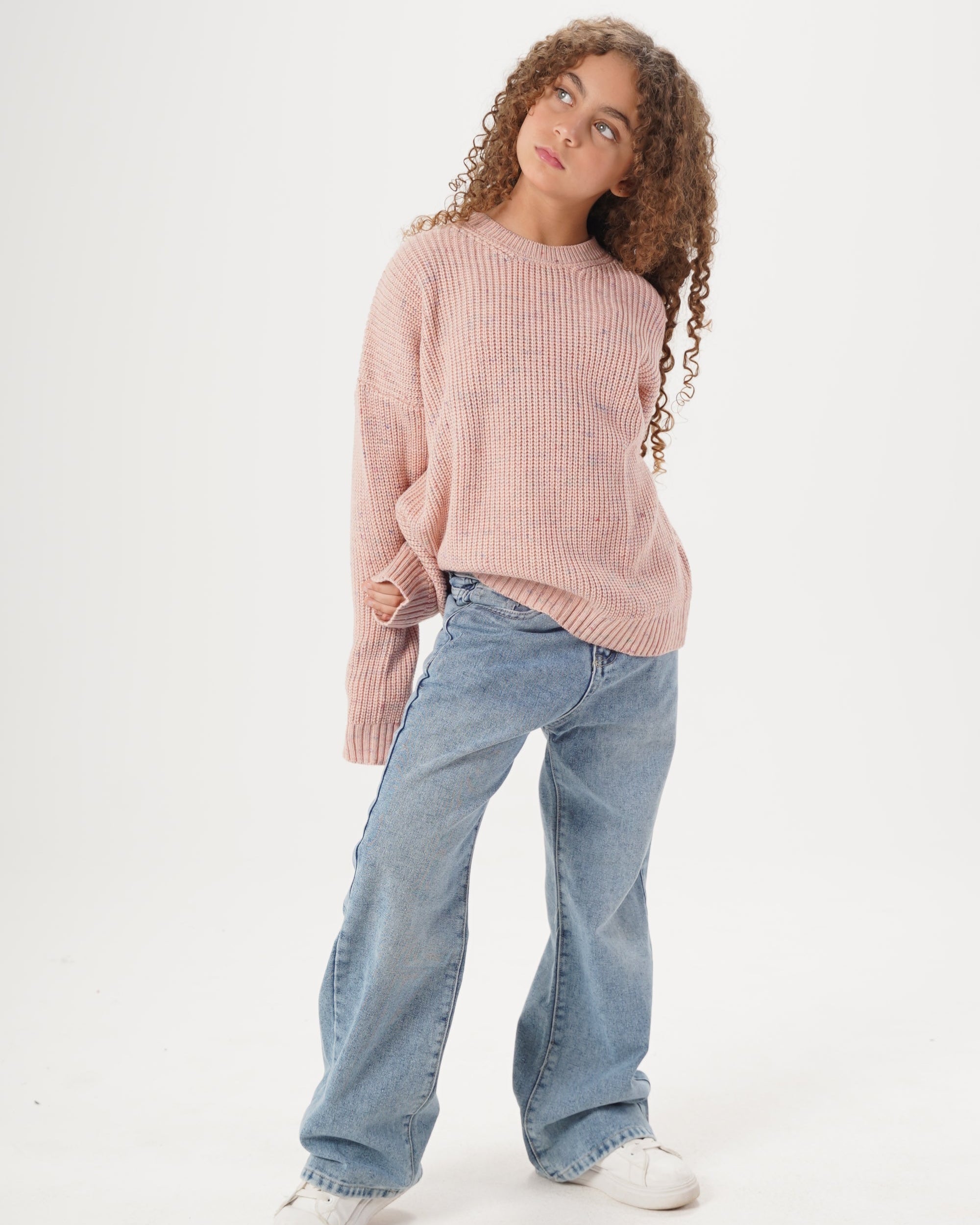Girls Basic Pullover