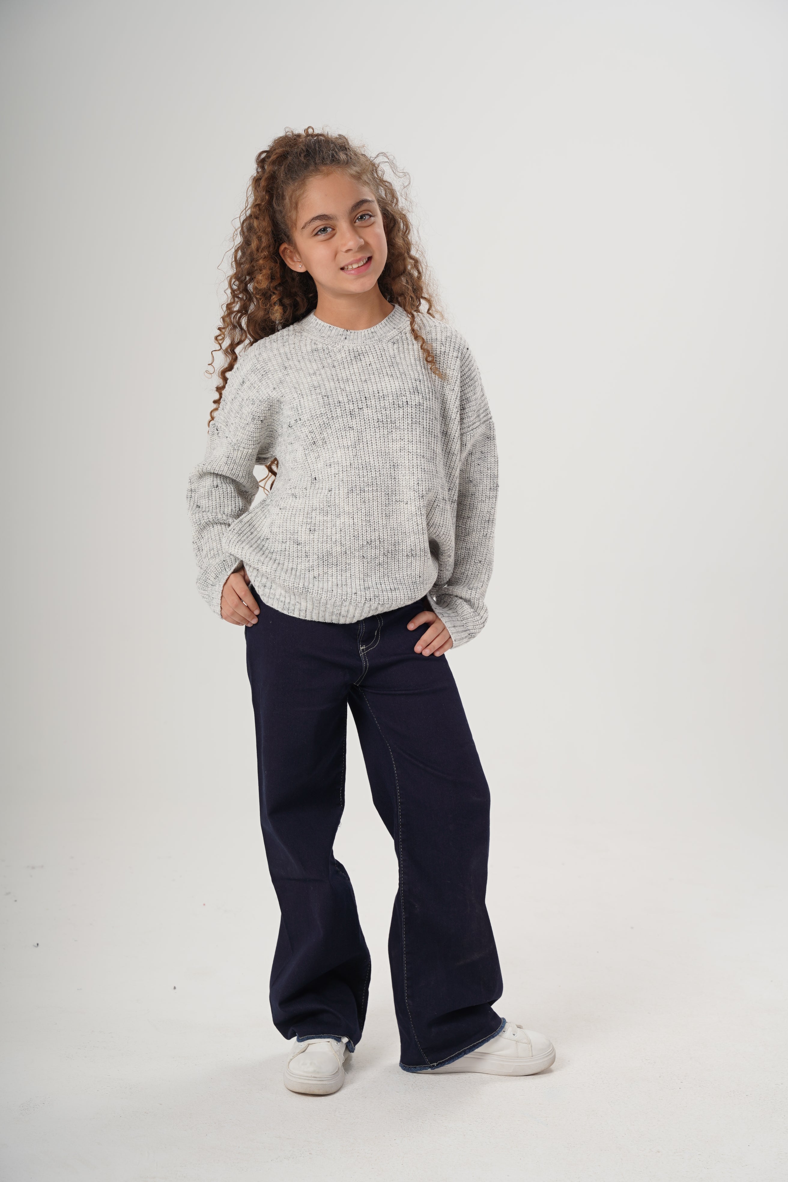 Girls Basic Pullover