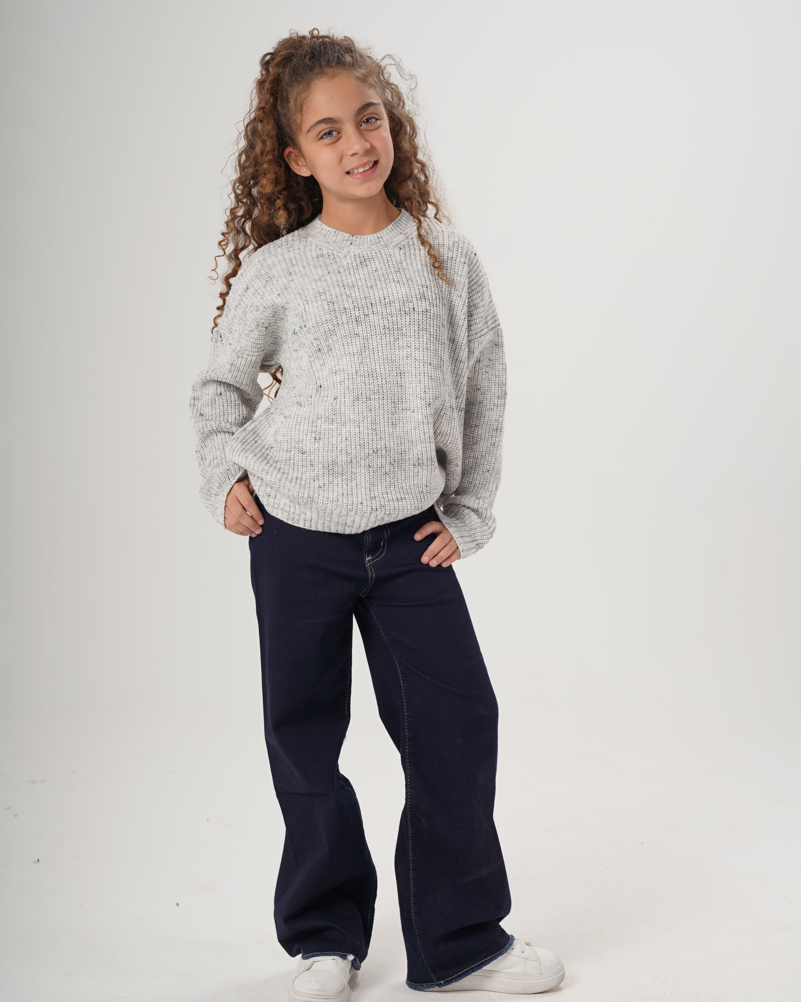 Girls Basic Pullover