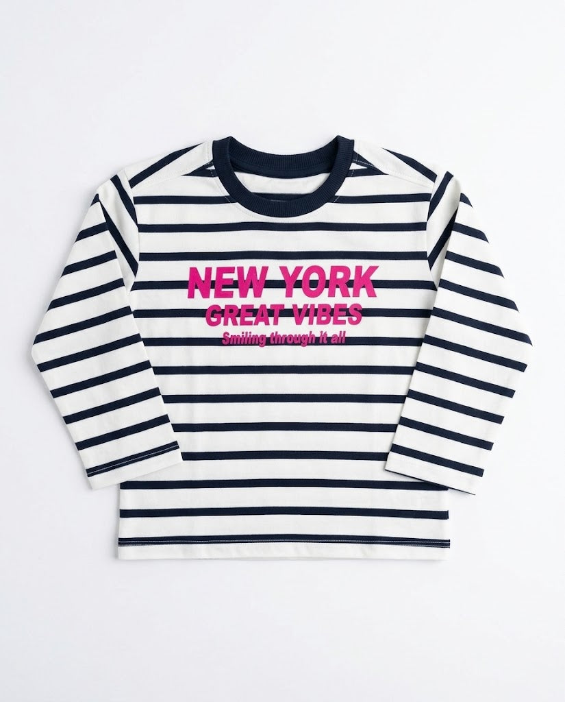 Boys Long Sleeves Stripped T-shirt