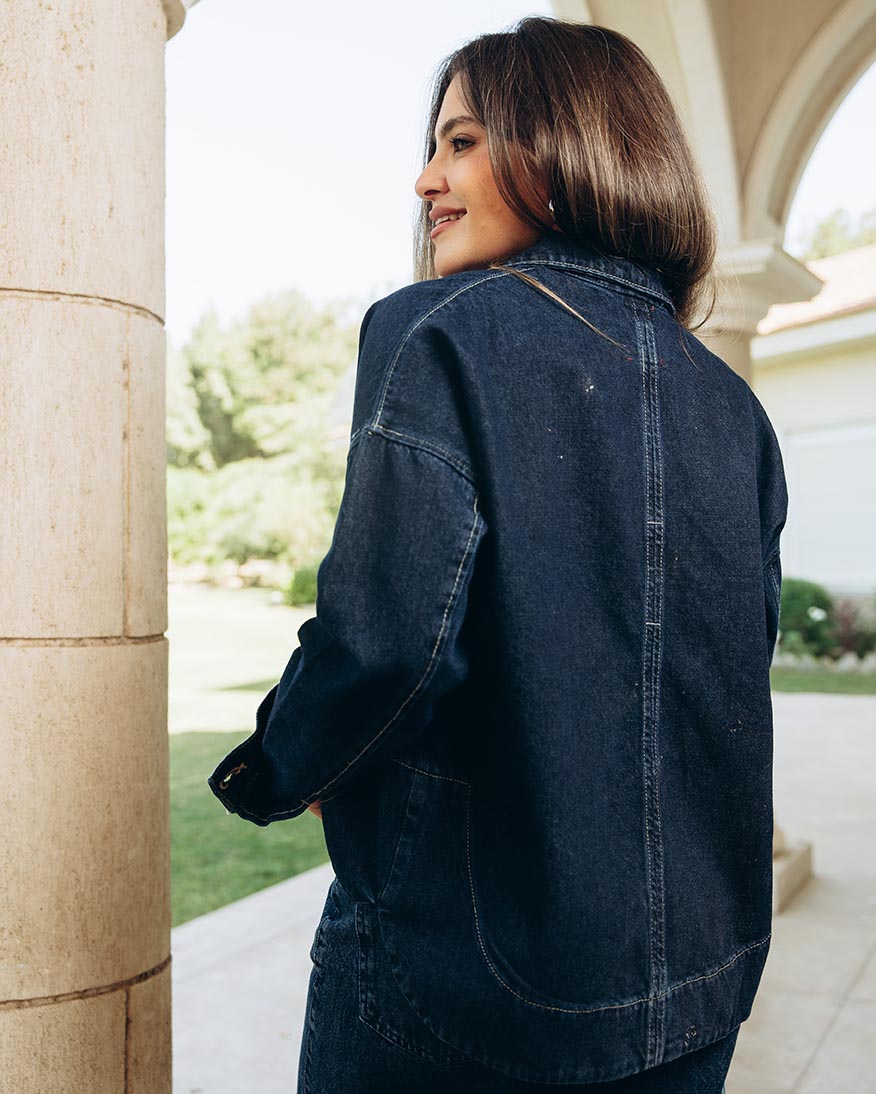 سترة جينز نسائية