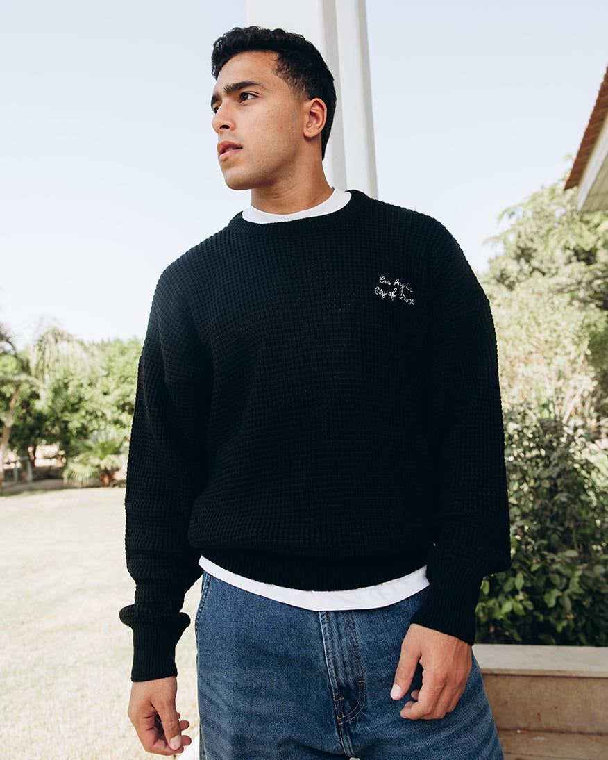 بلوفر رجالي مطرز