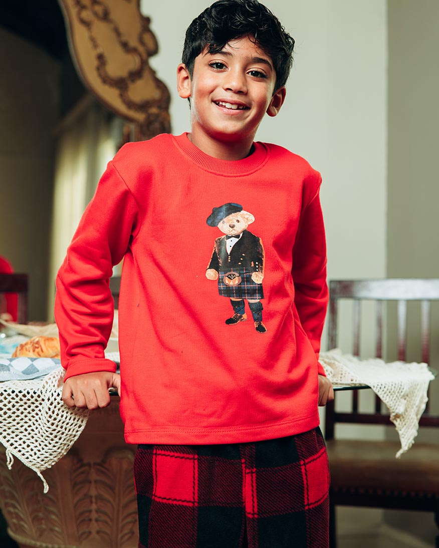 Boys Checkered Pajama