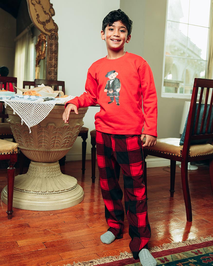 Boys Checkered Pajama