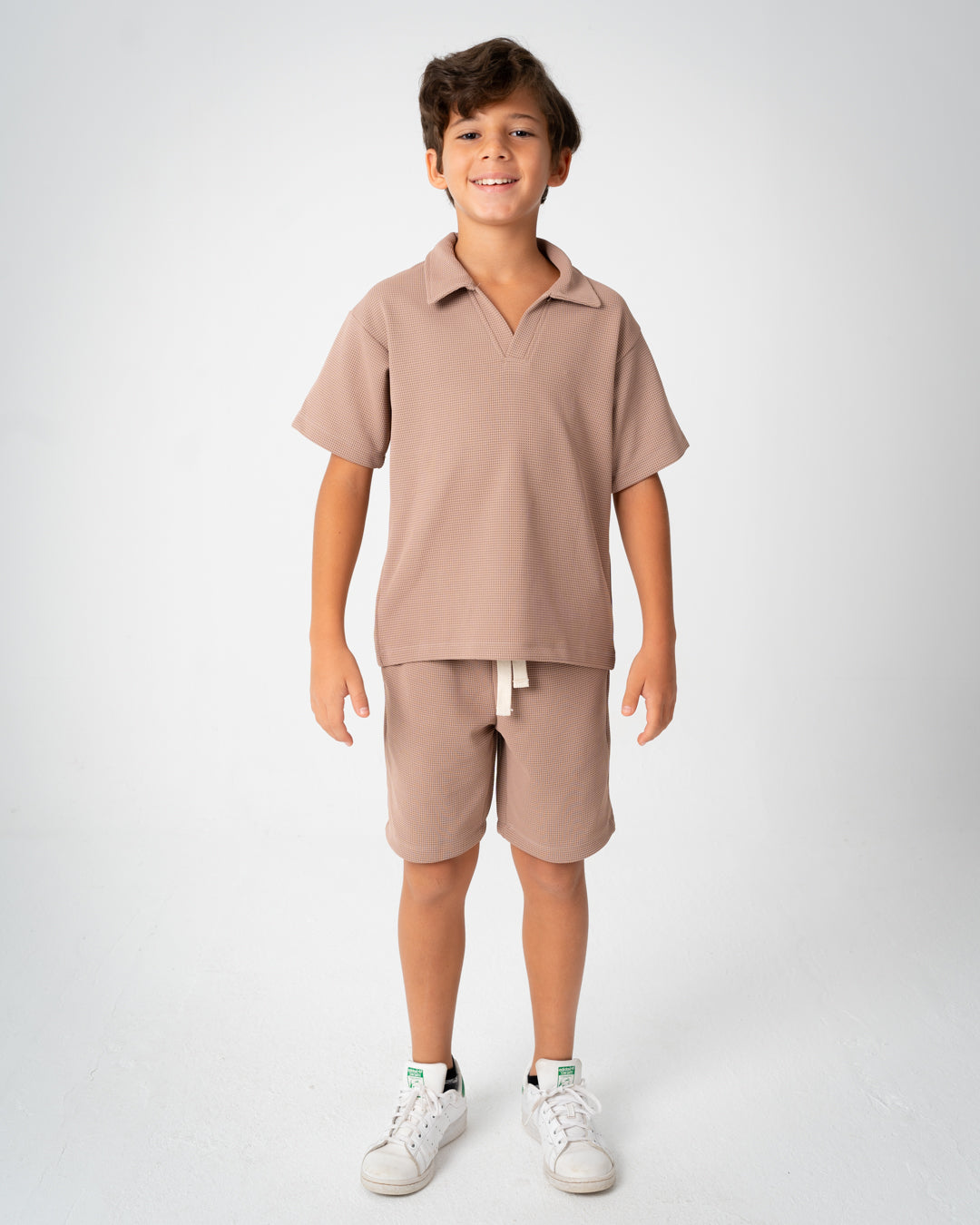 Boys Polo Jacquard Shirt