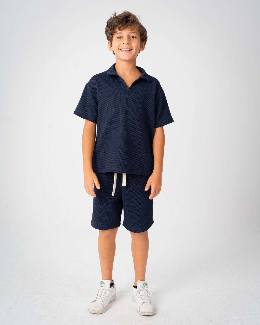 Boys Polo Jacquard Shirt