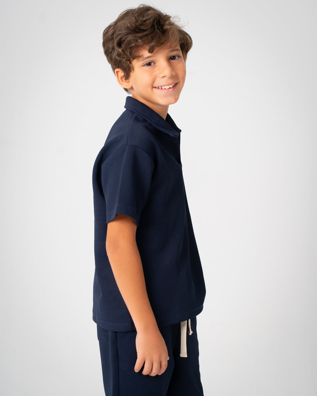 Boys Polo Jacquard Shirt