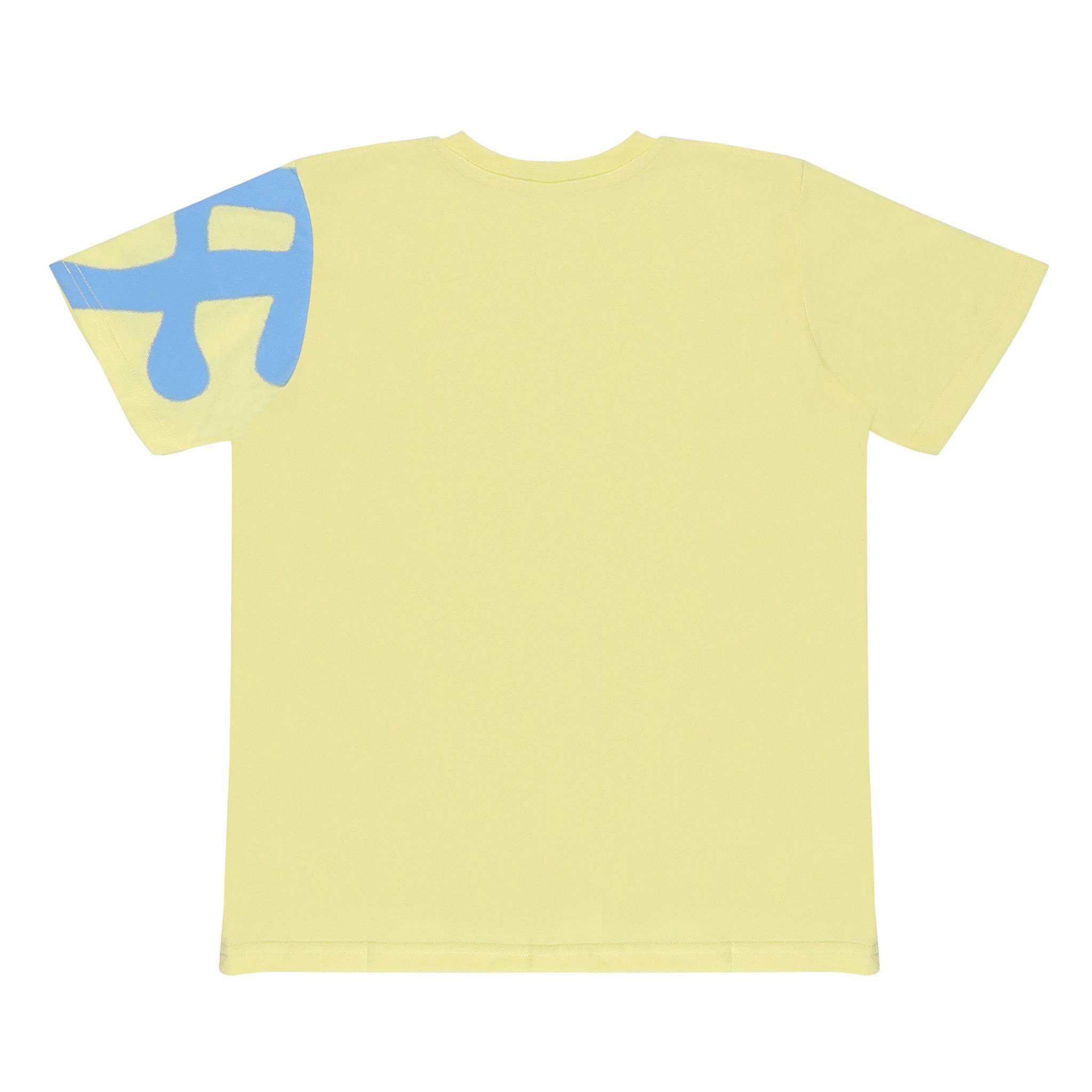 #1 Print Yellow T-Shirt