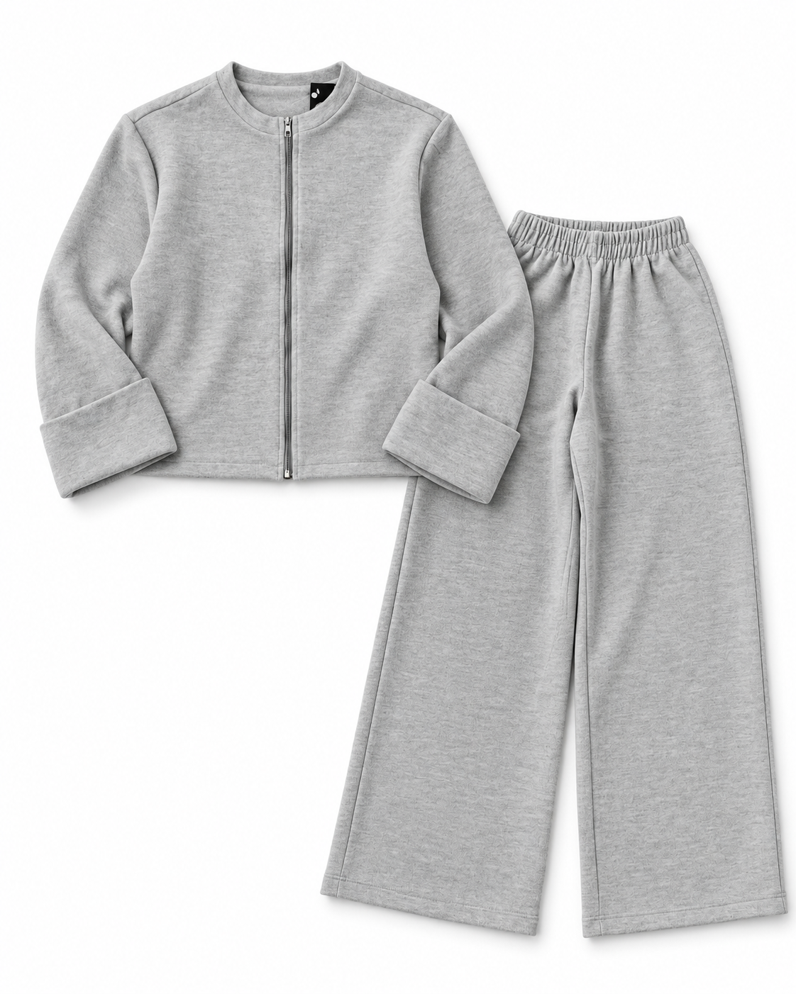 Women Plain Set W/Zipper