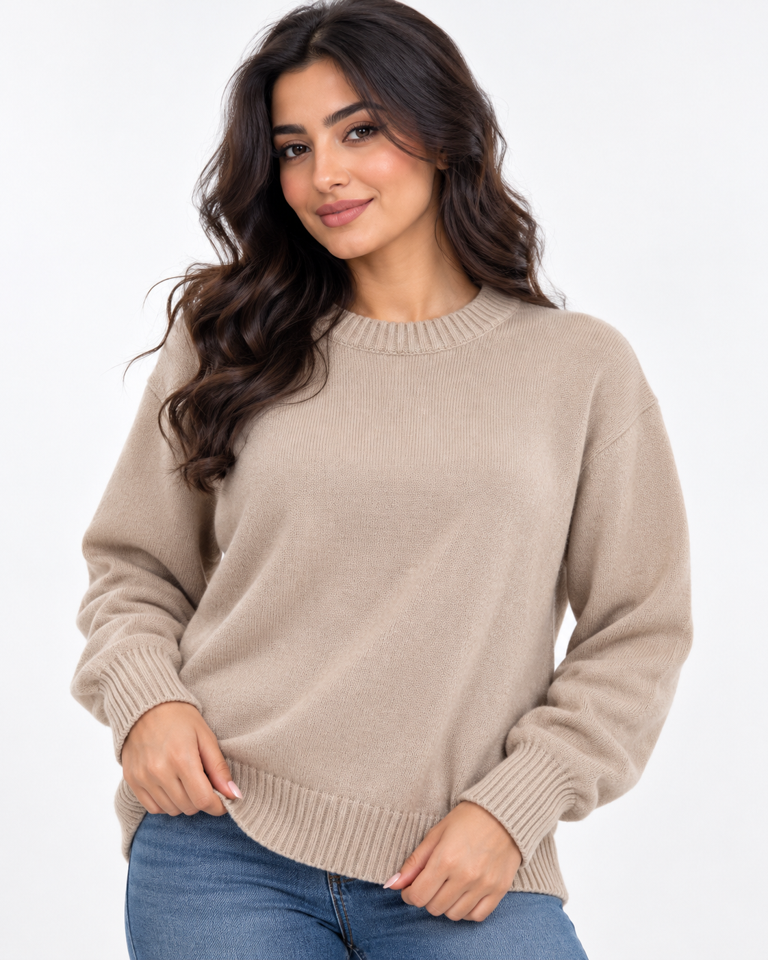 Women Round Neck Pullover