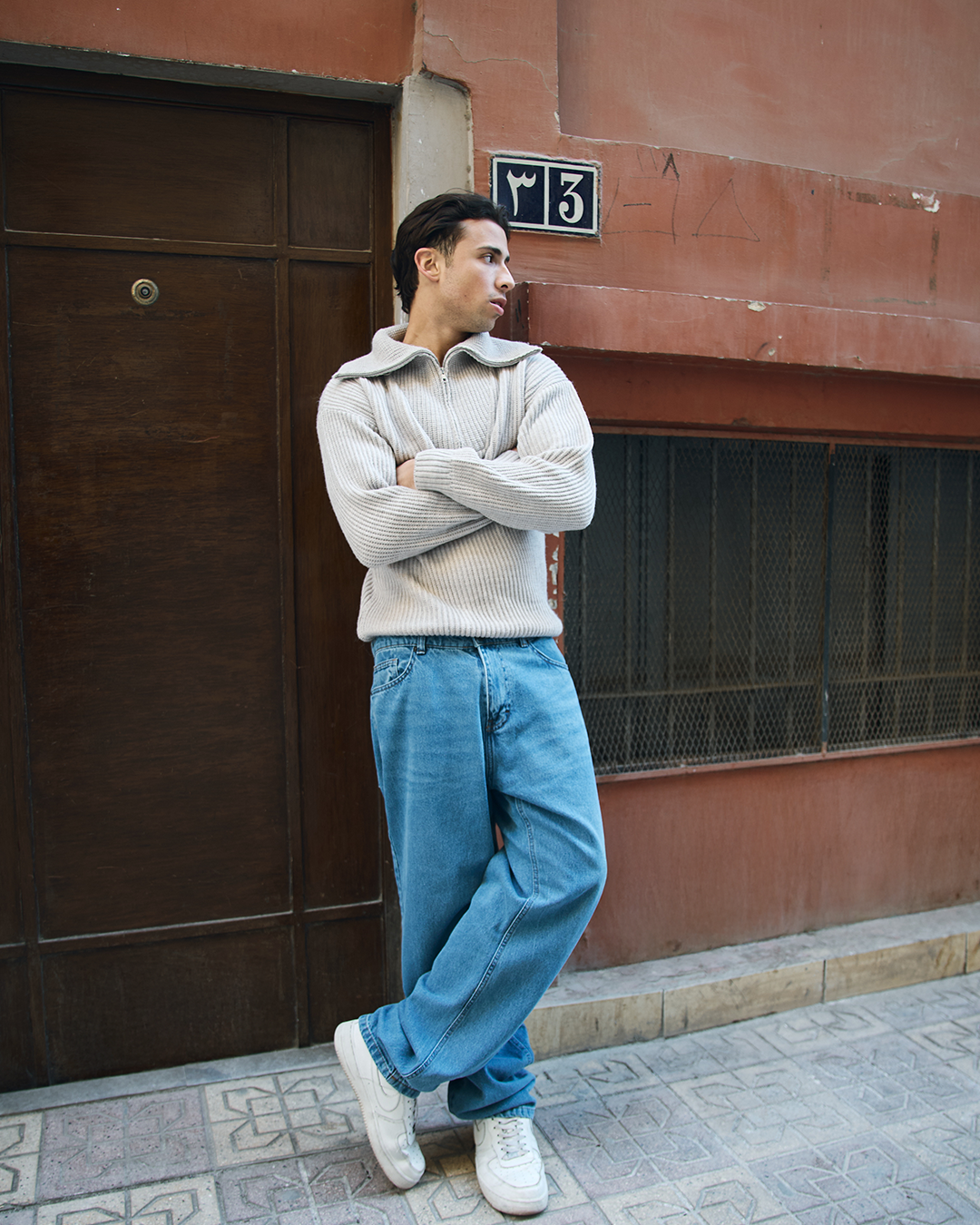 Men Knitted Tricot Pullover