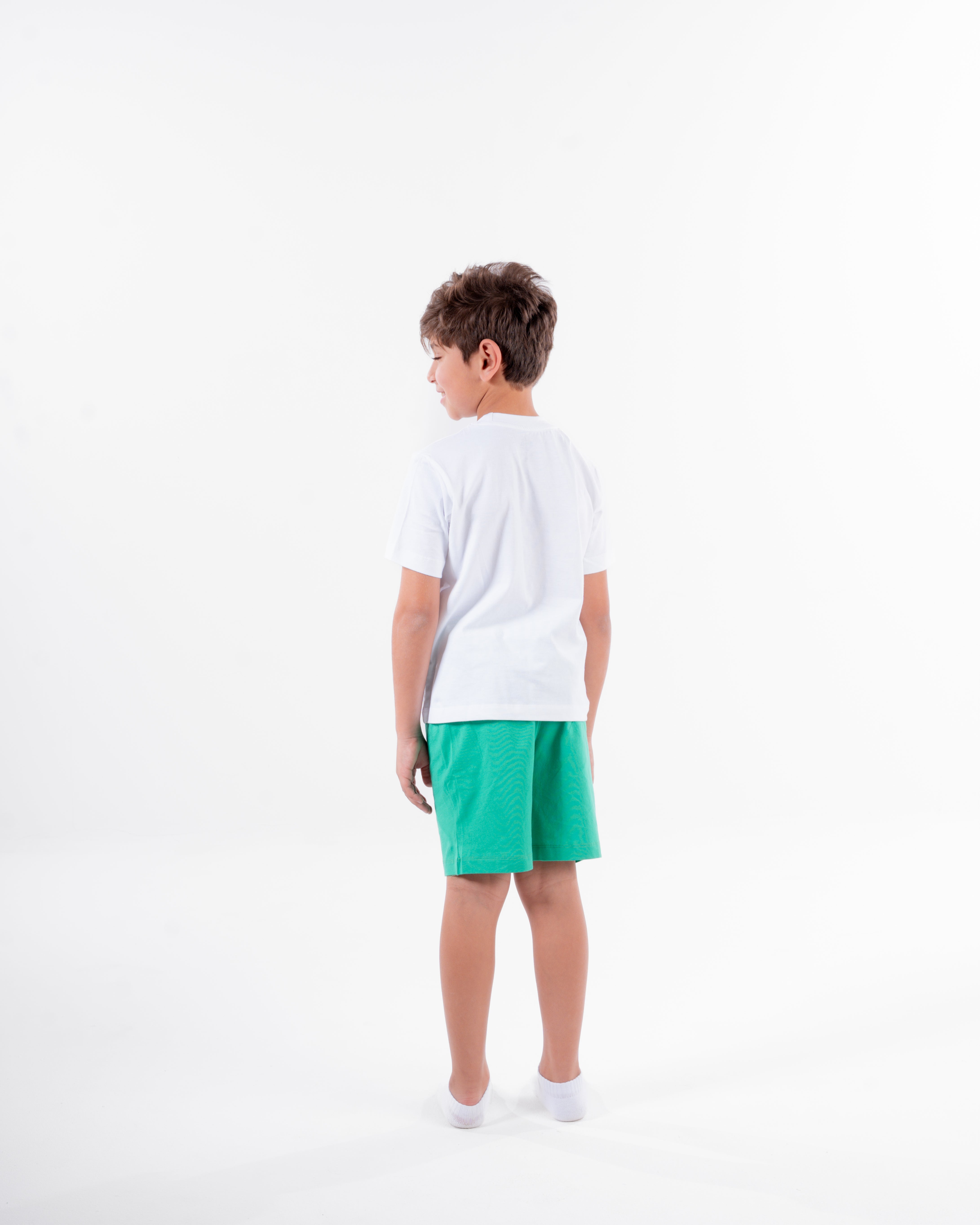 Boys Printed Mickey Half Sleeves Pyjama