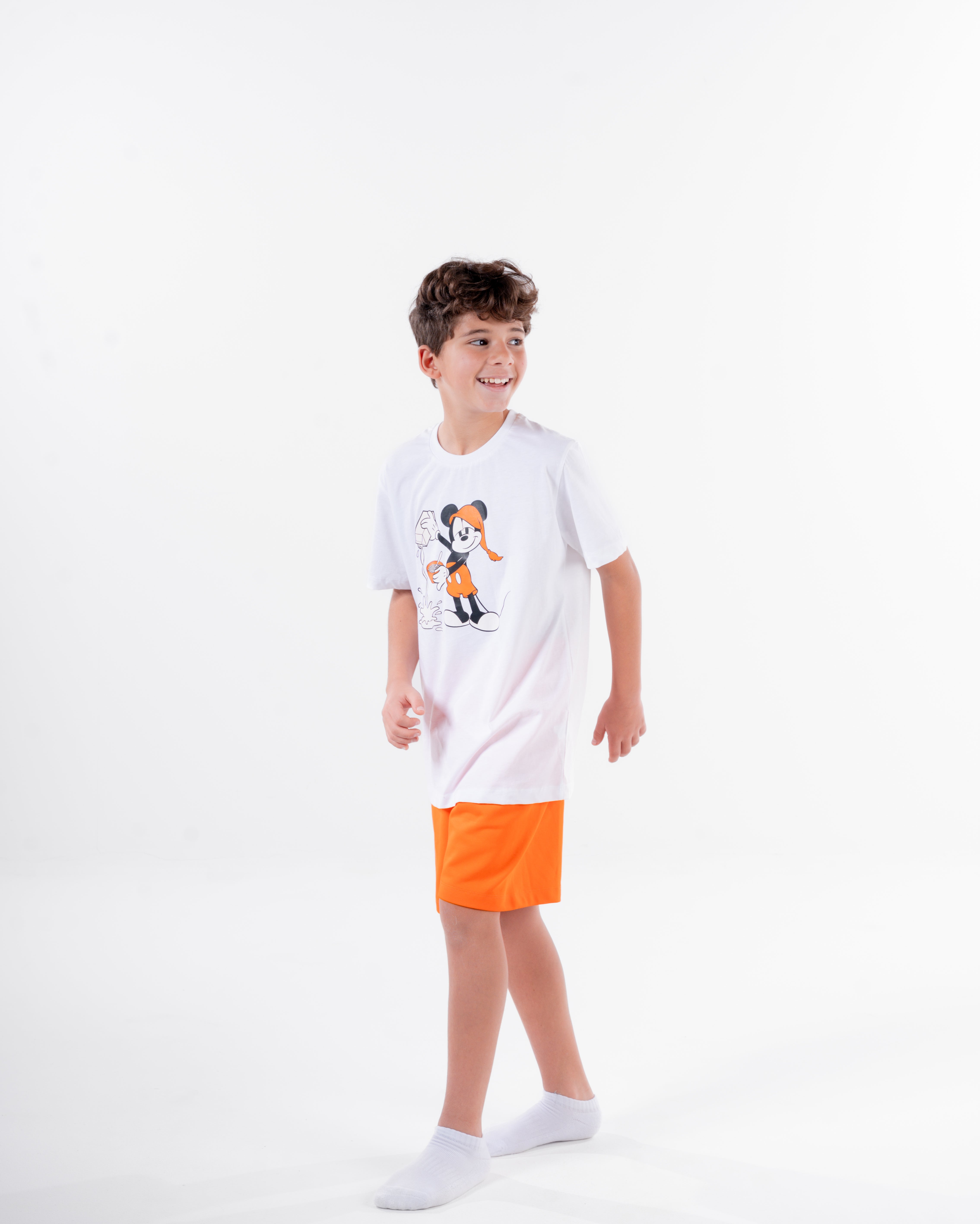 Boys Printed Half Sleeves Pyjama