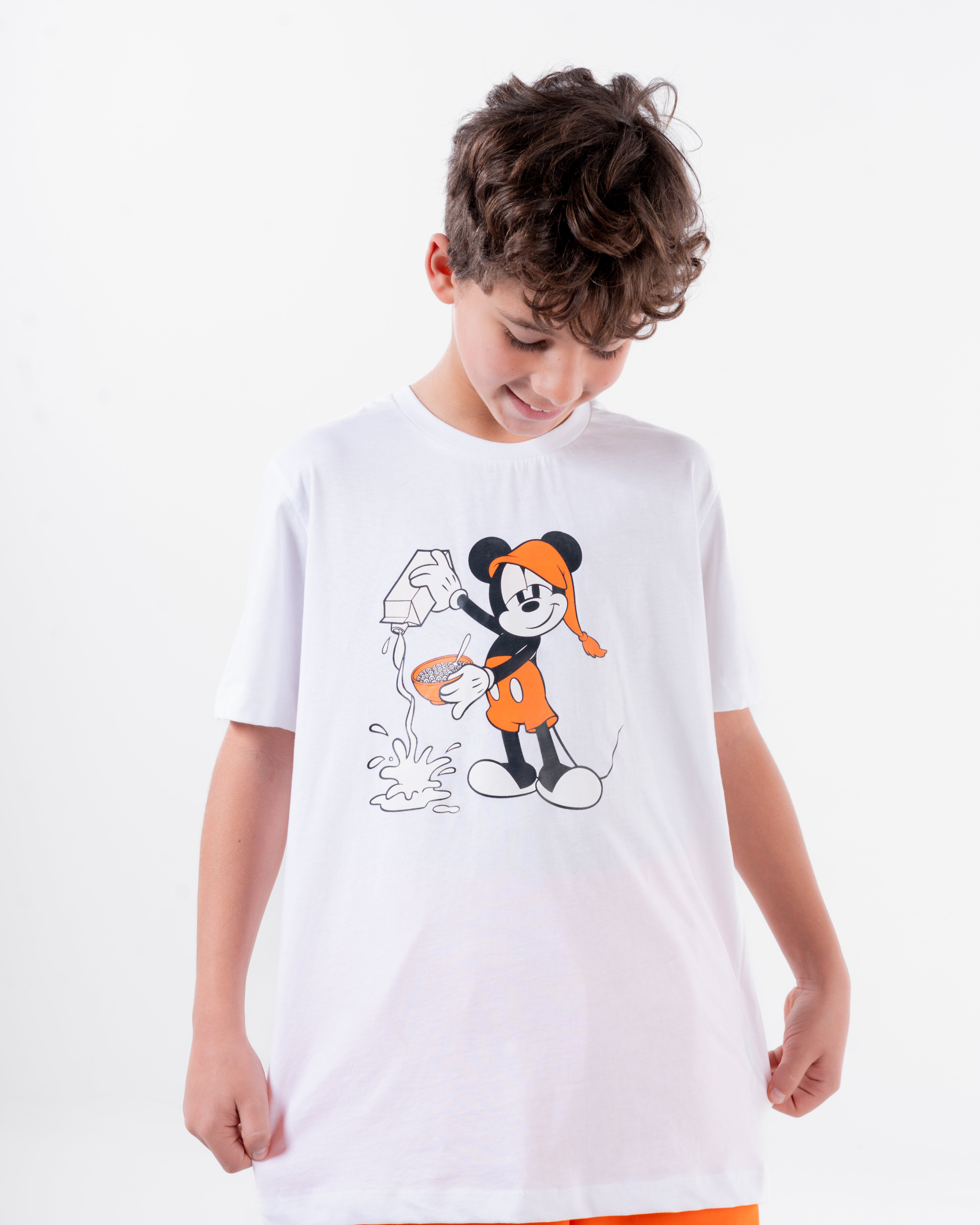 Boys Printed Half Sleeves Pyjama