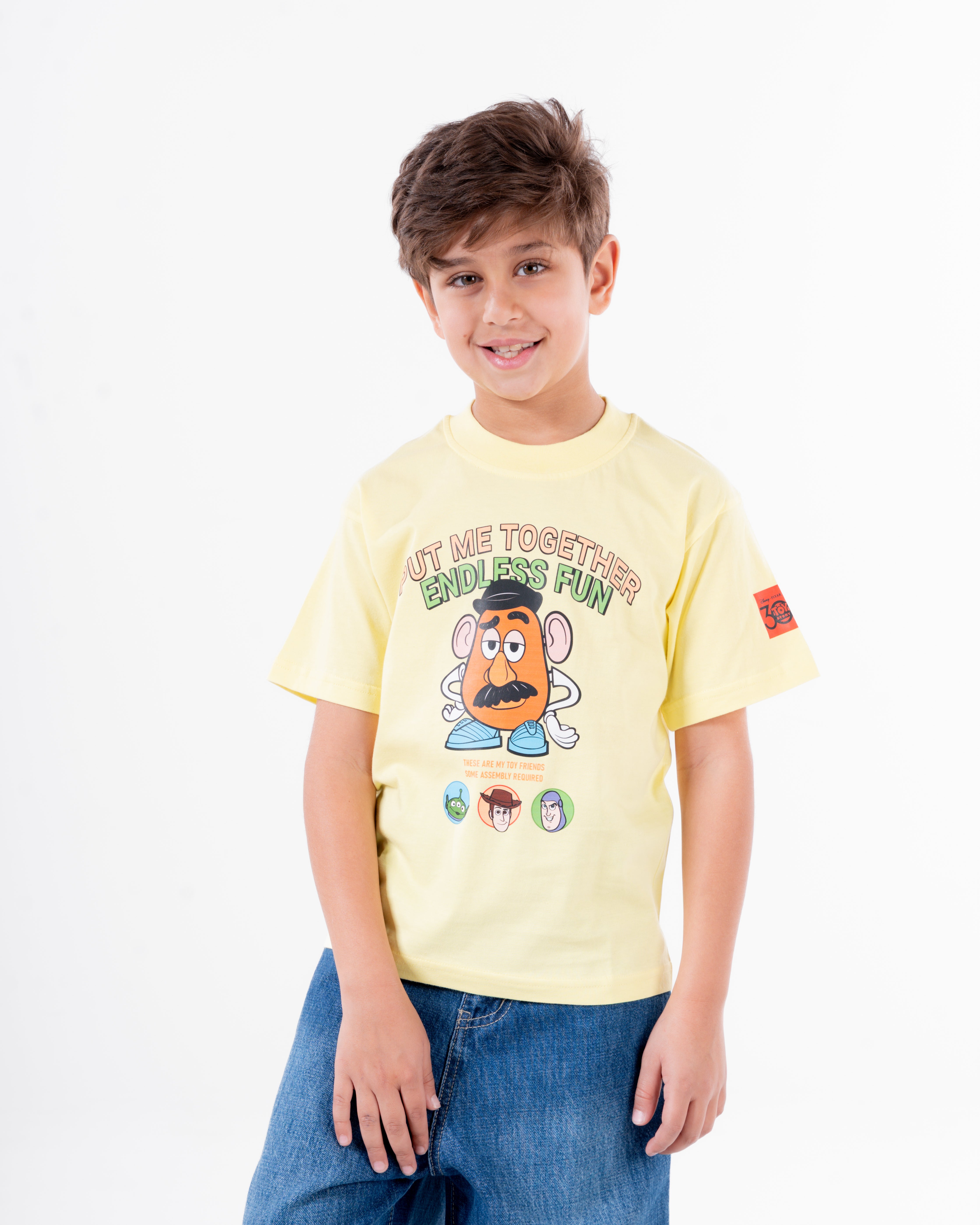 Boys Printed Half Sleeves T-Shirt