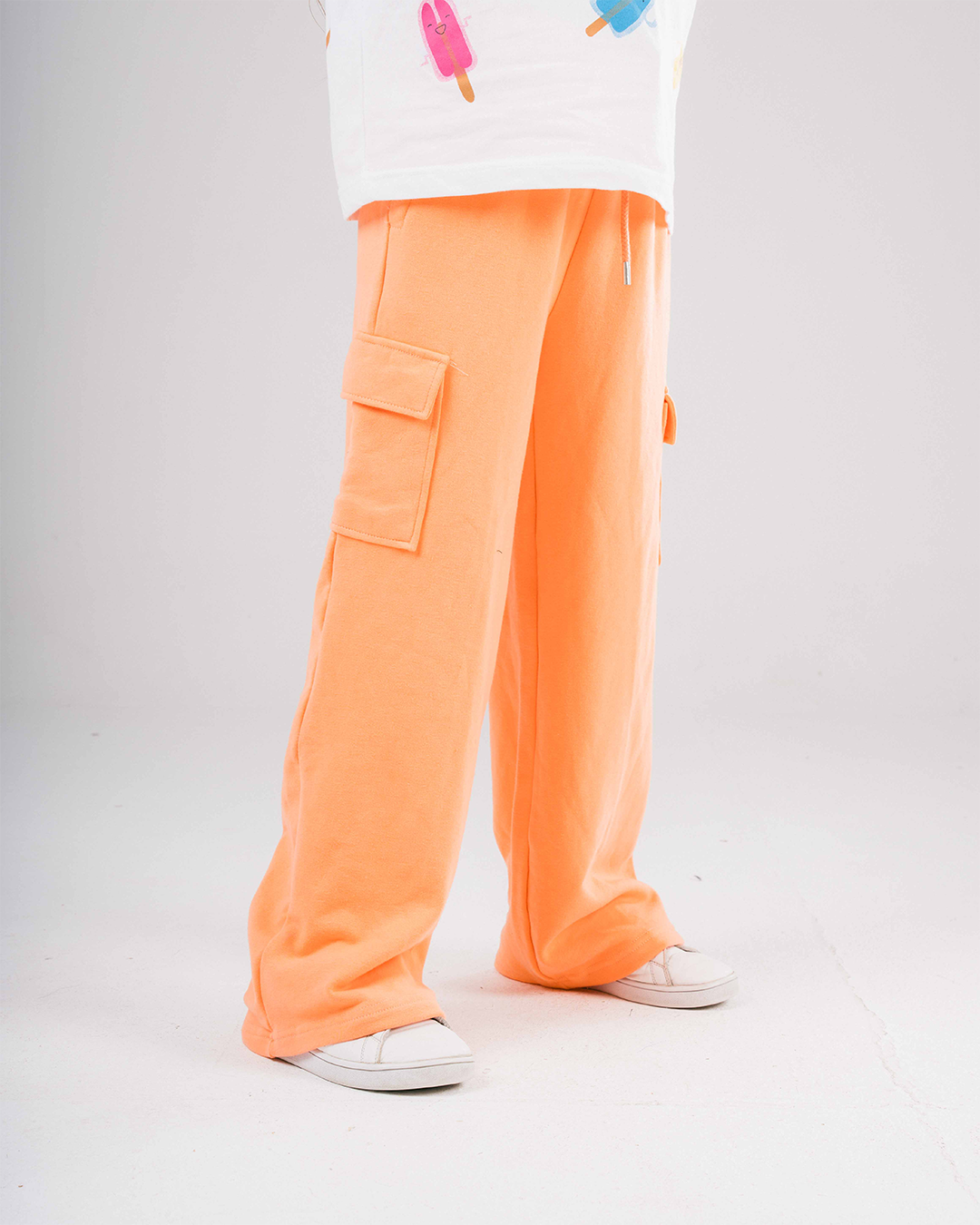 بنطلون واسع الساق للبنات