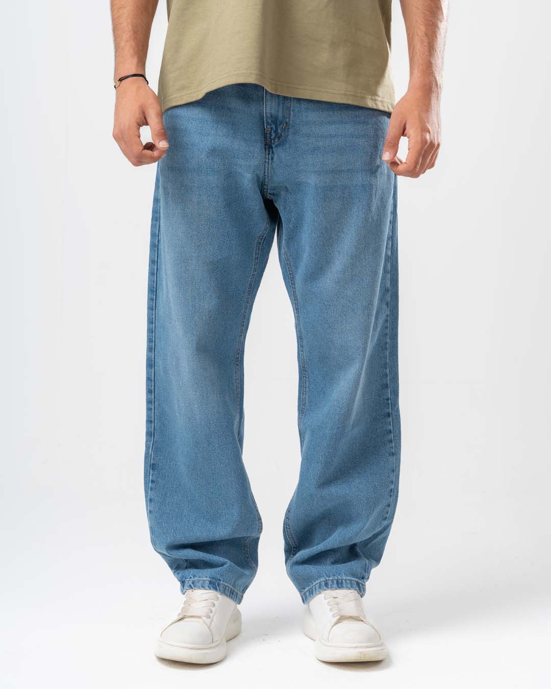 Men Wide Leg Jeans