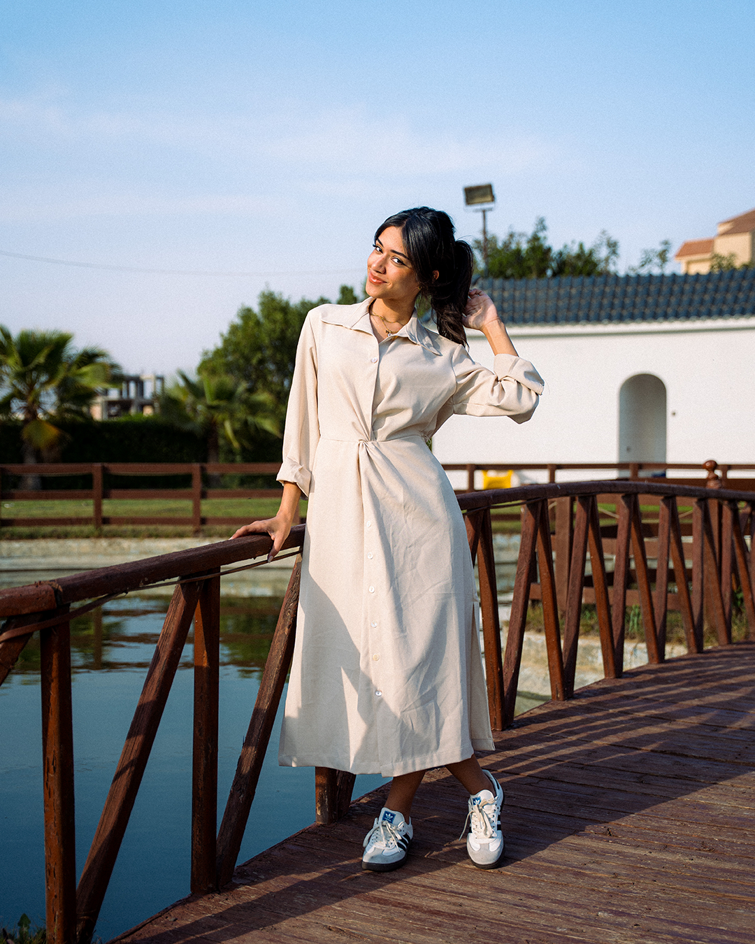 Long Sleeves Dress-Women