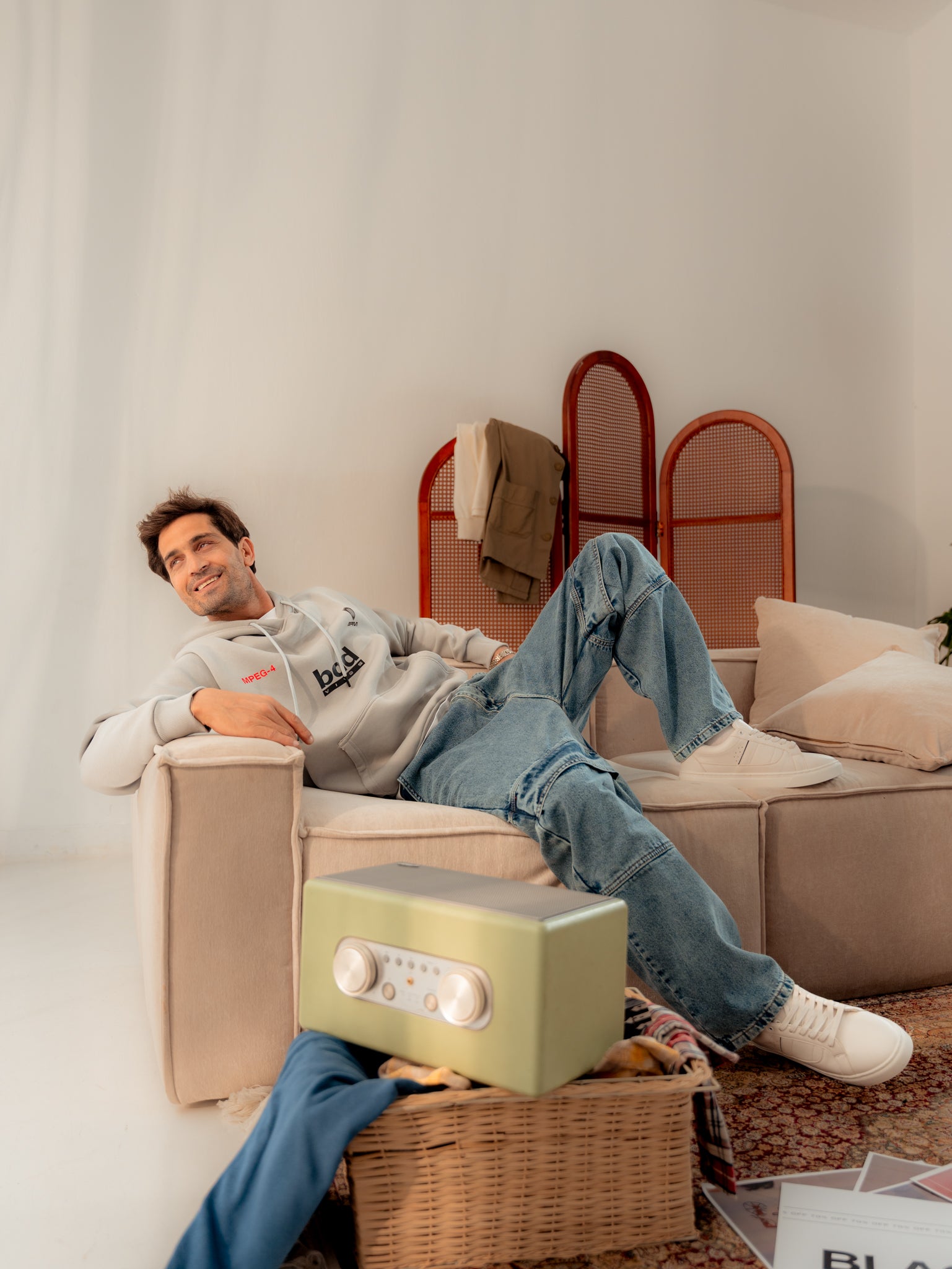 سويت شيرت رجالي مطبوع