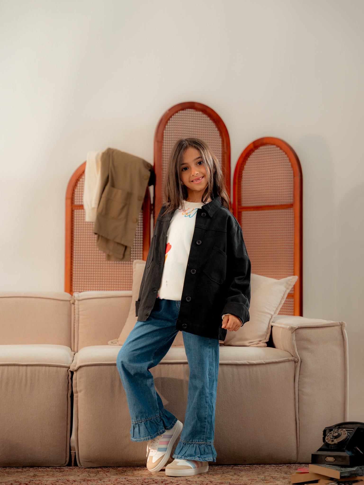 Girl Plain OverShirt