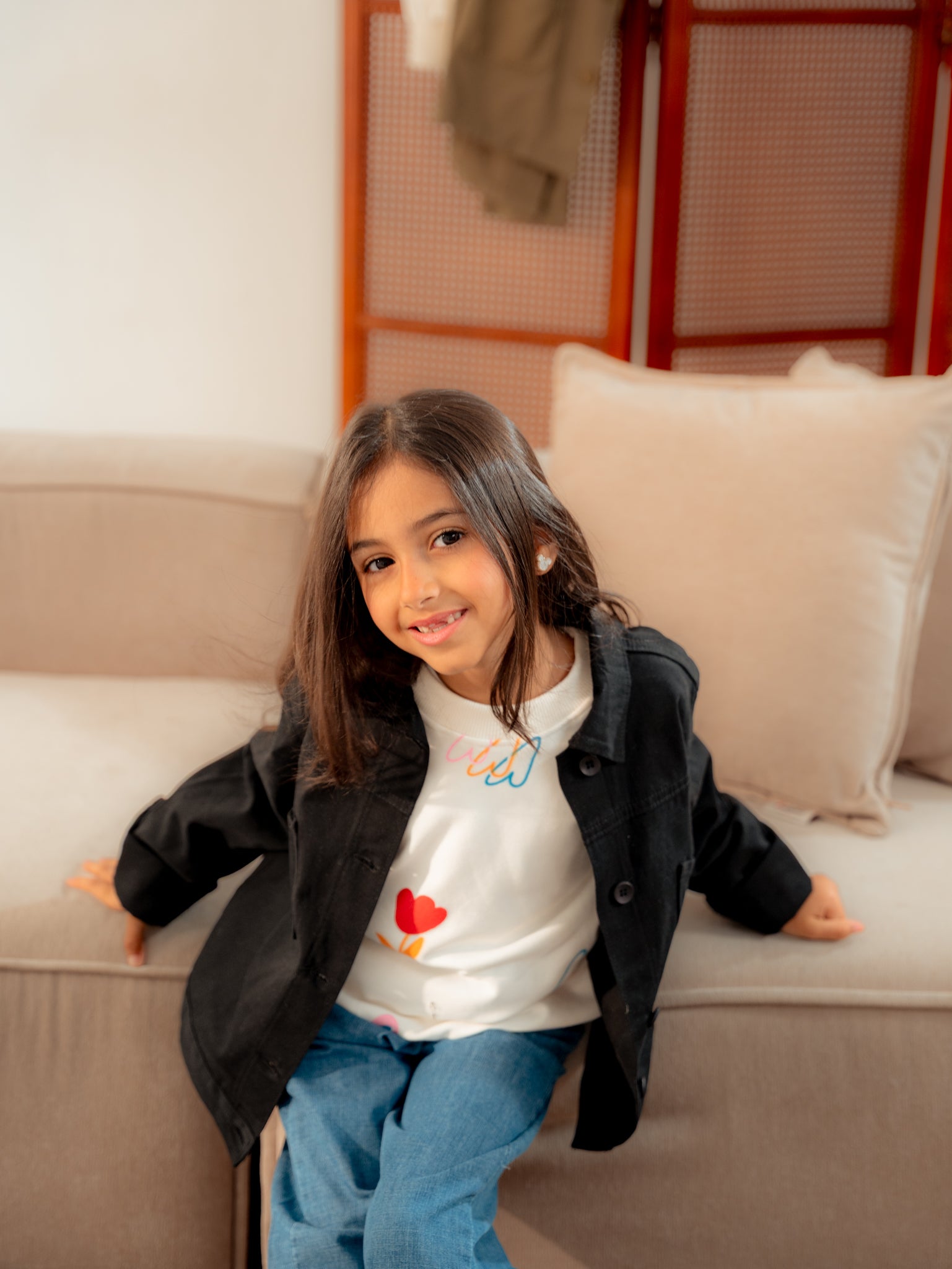 Girl Plain OverShirt