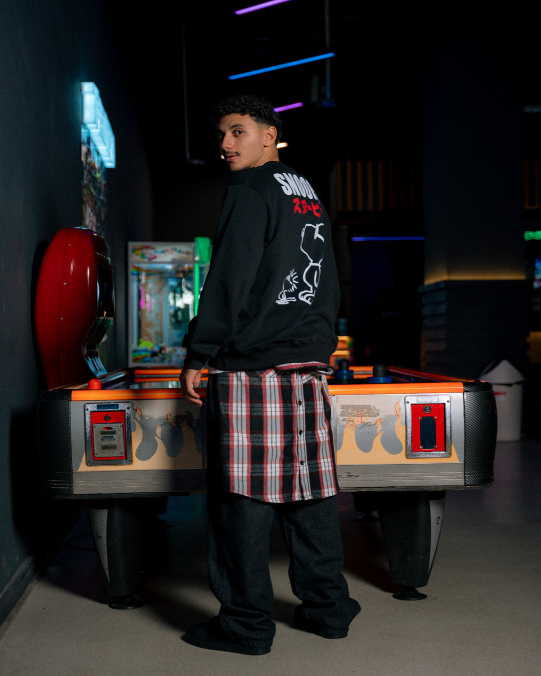 Snoopy Printed Crewneck