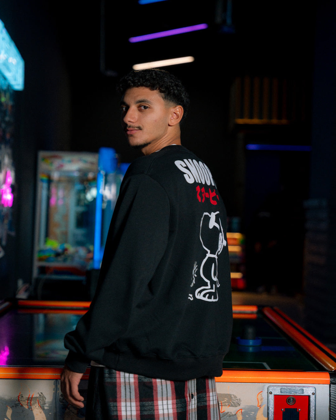 Snoopy Printed Crewneck