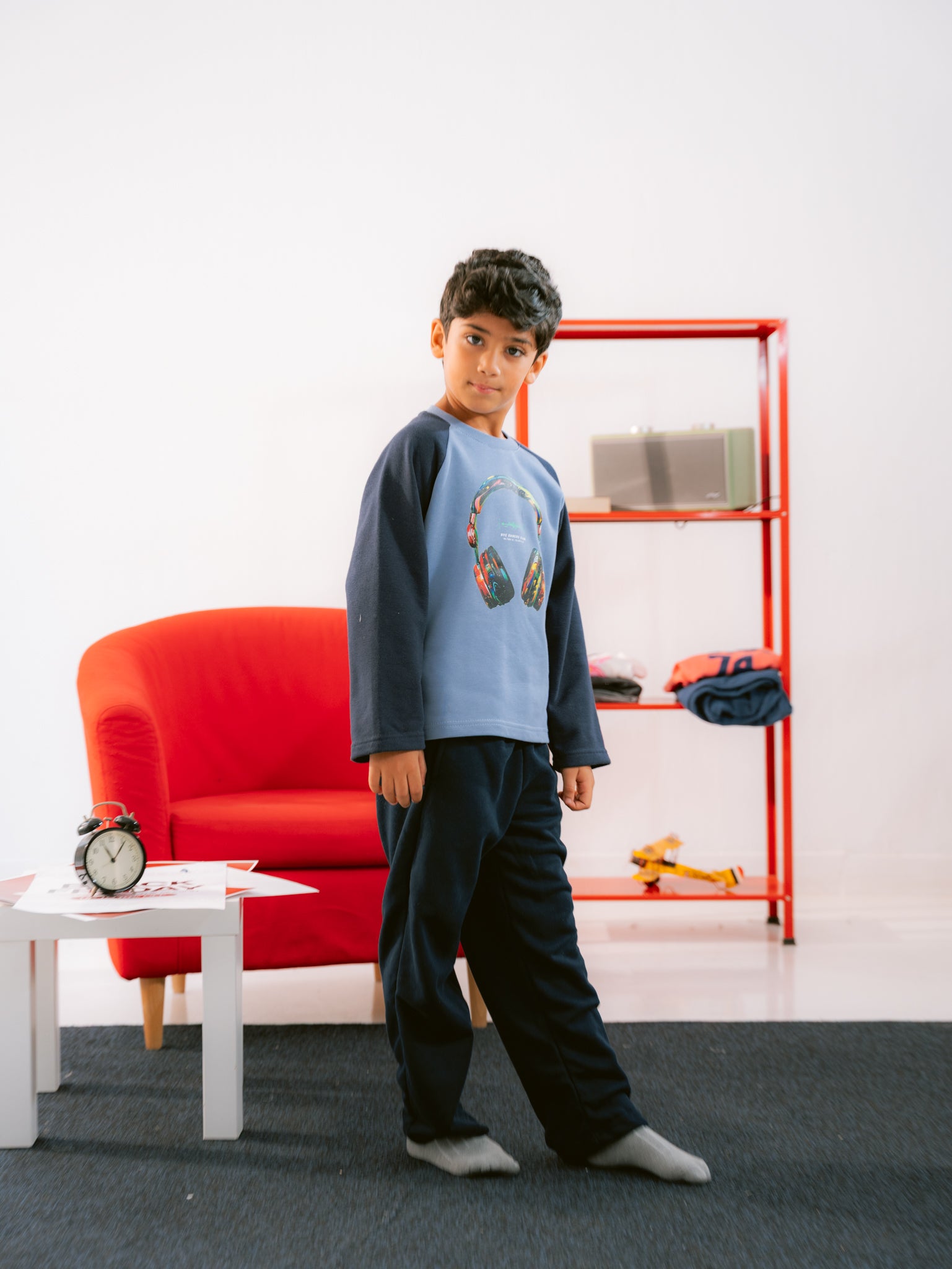 بيجامة أولادي مطبوعة