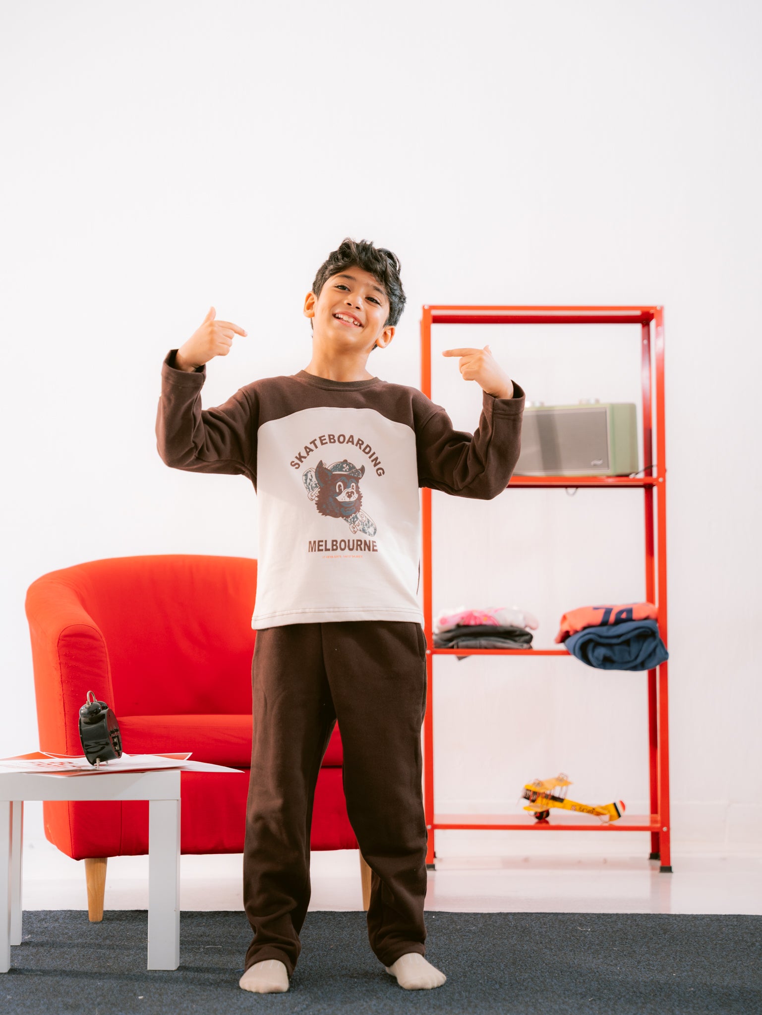 بيجامة أولادي مطبوعة