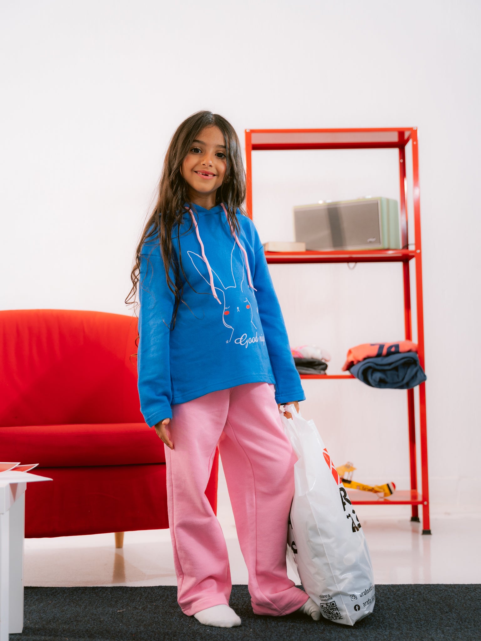 بيجامة بناتي مطبوعة