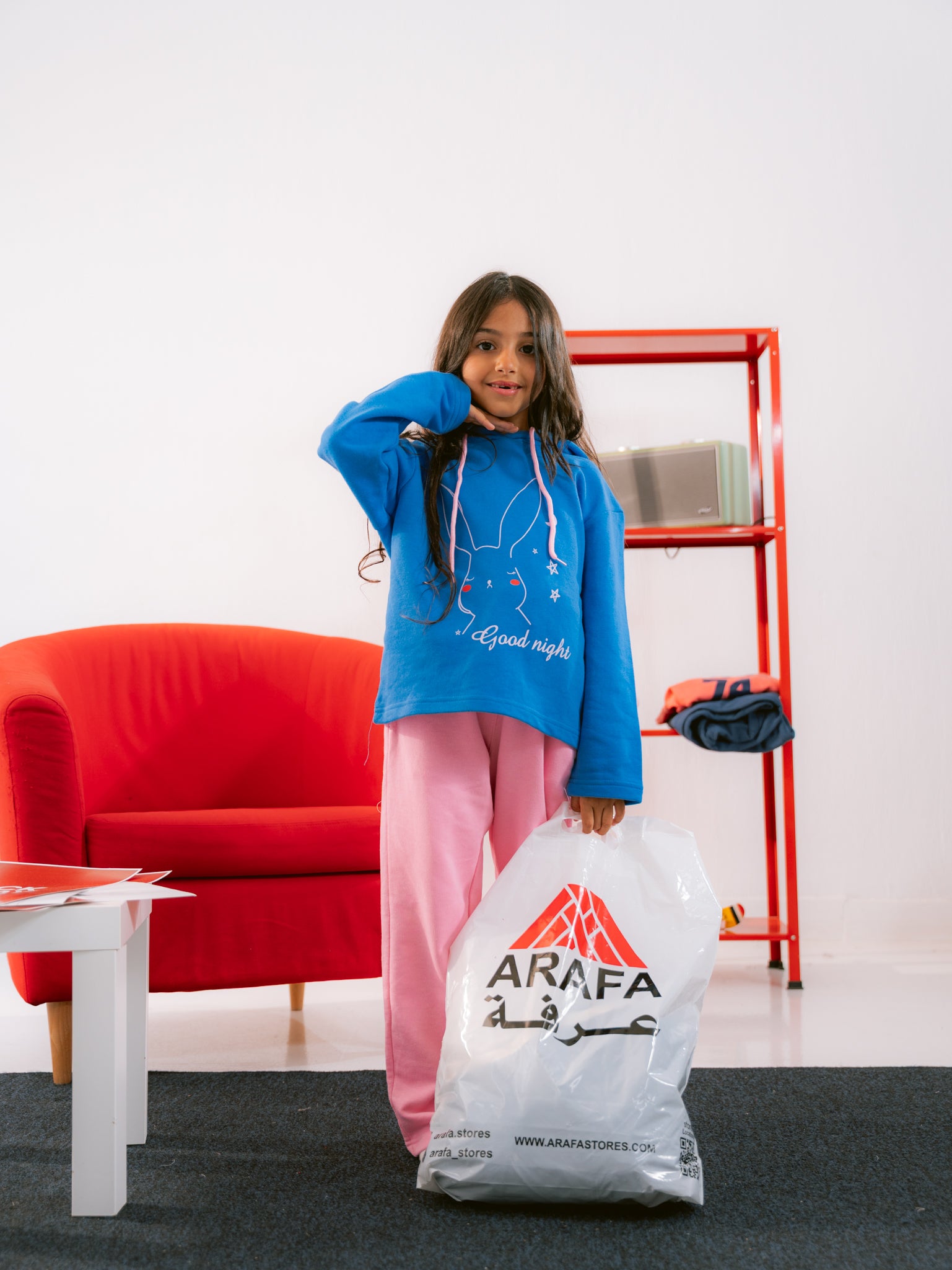 بيجامة بناتي مطبوعة