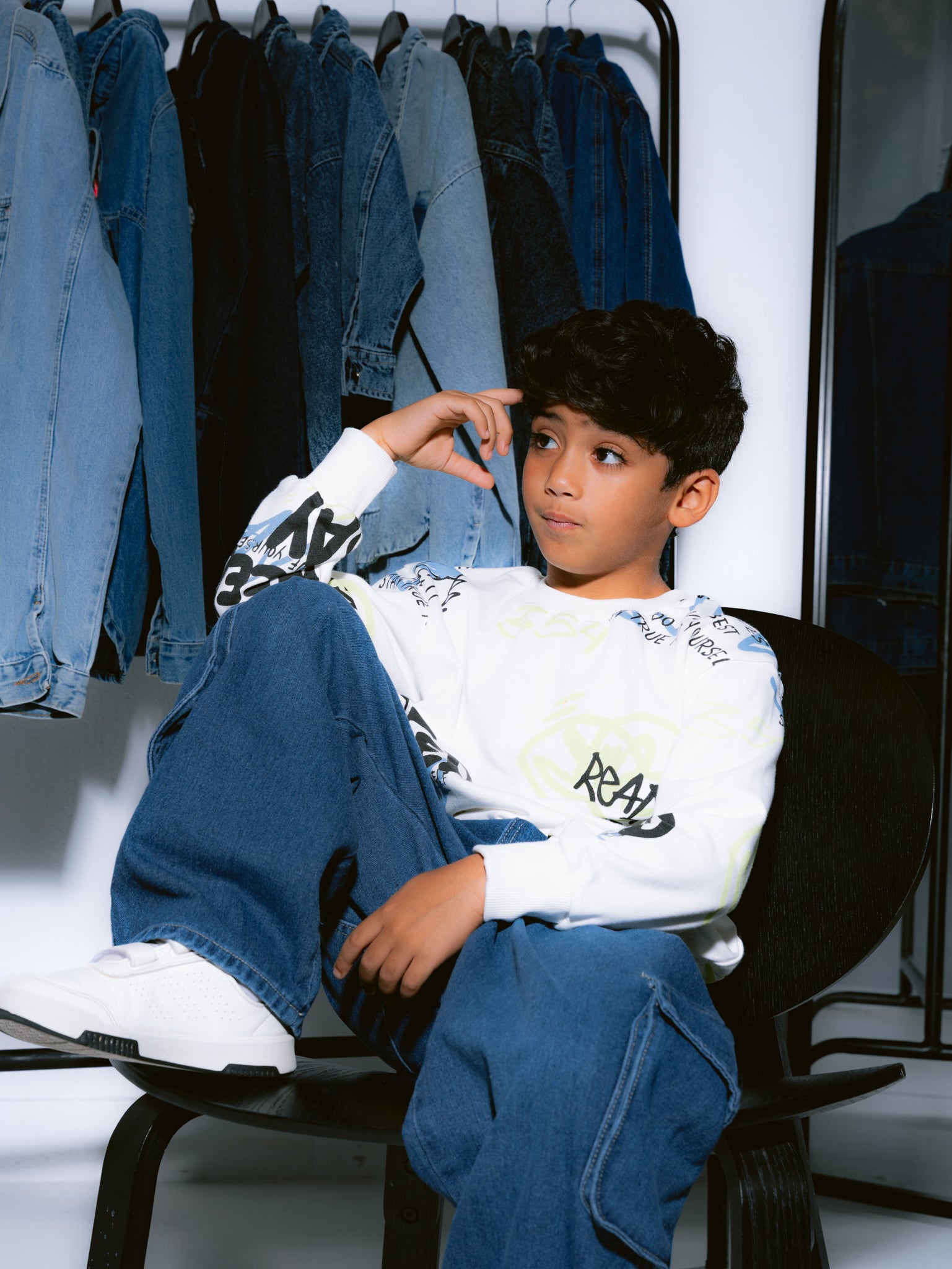 Printed Boy Sweat Shirt