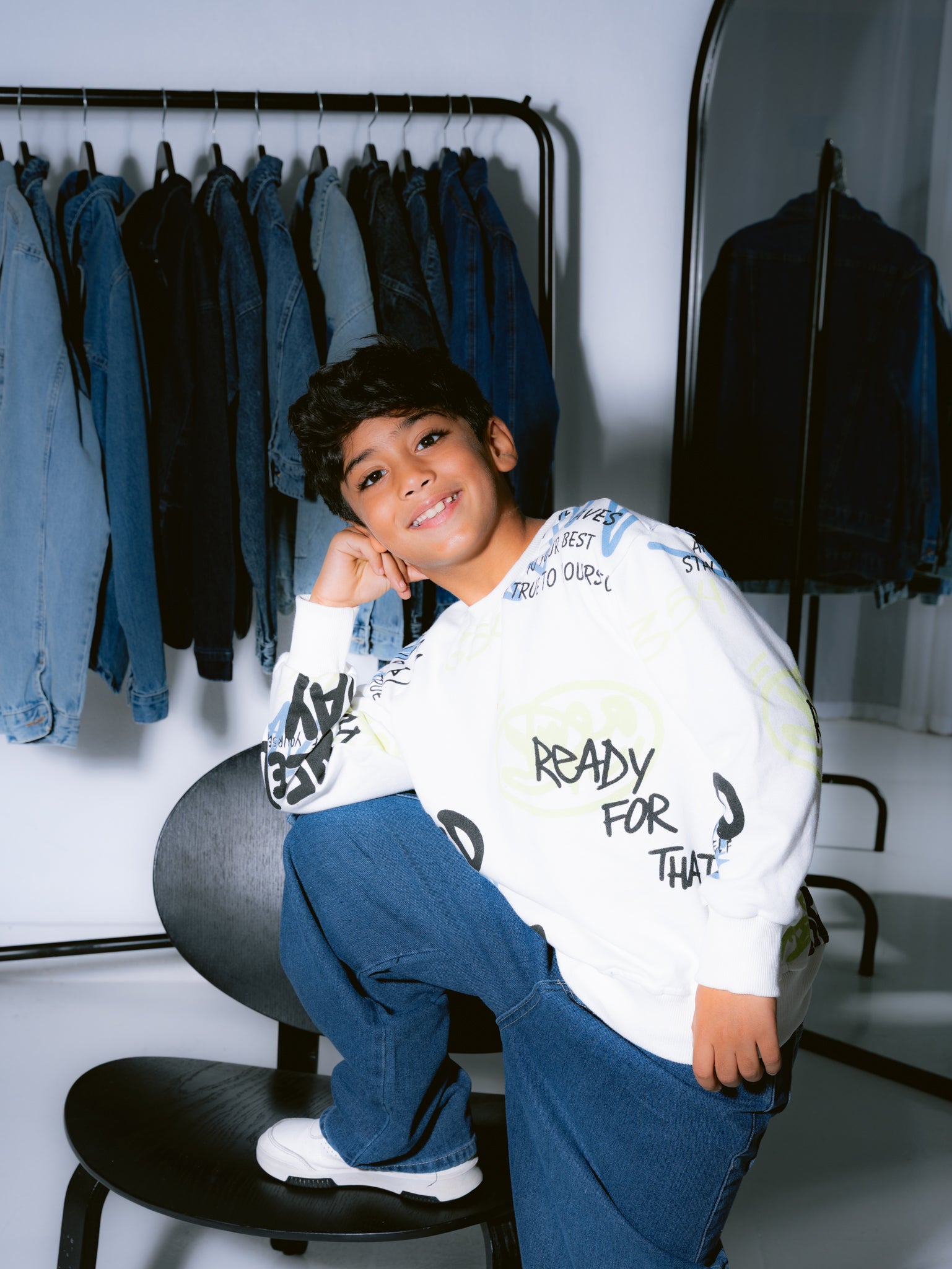 Printed Boy Sweat Shirt