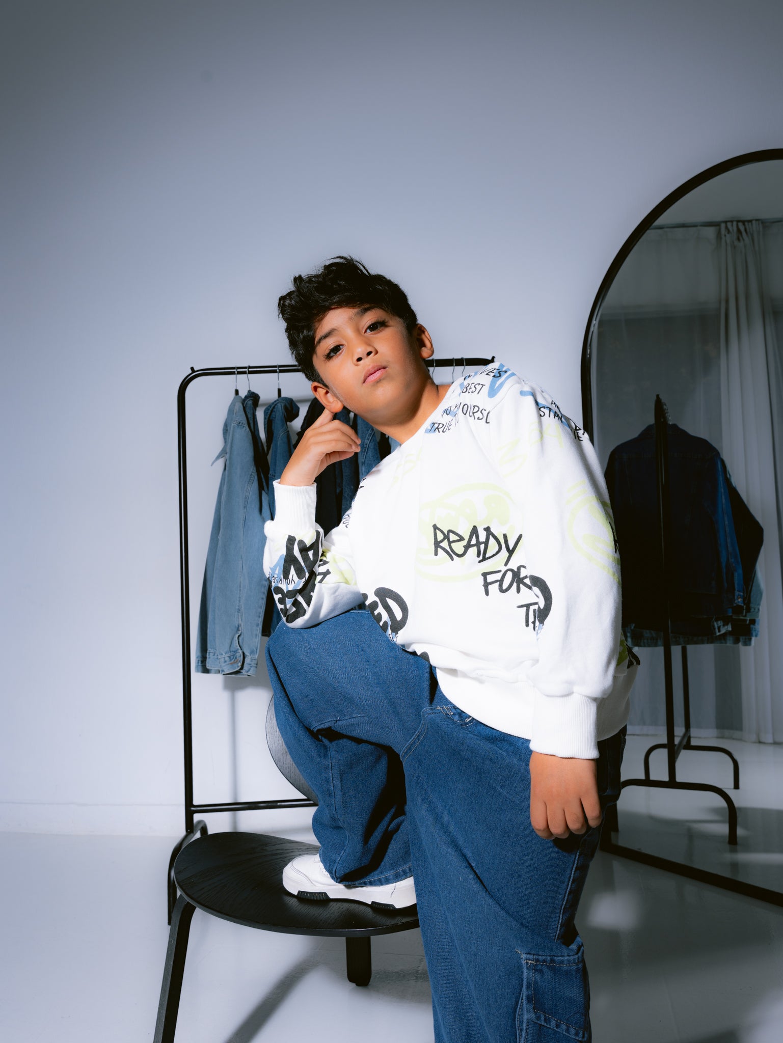 Printed Boy Sweat Shirt