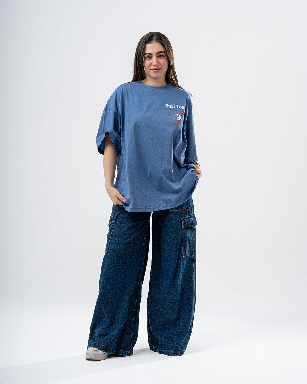 تي شيرت مطبوع للنساء